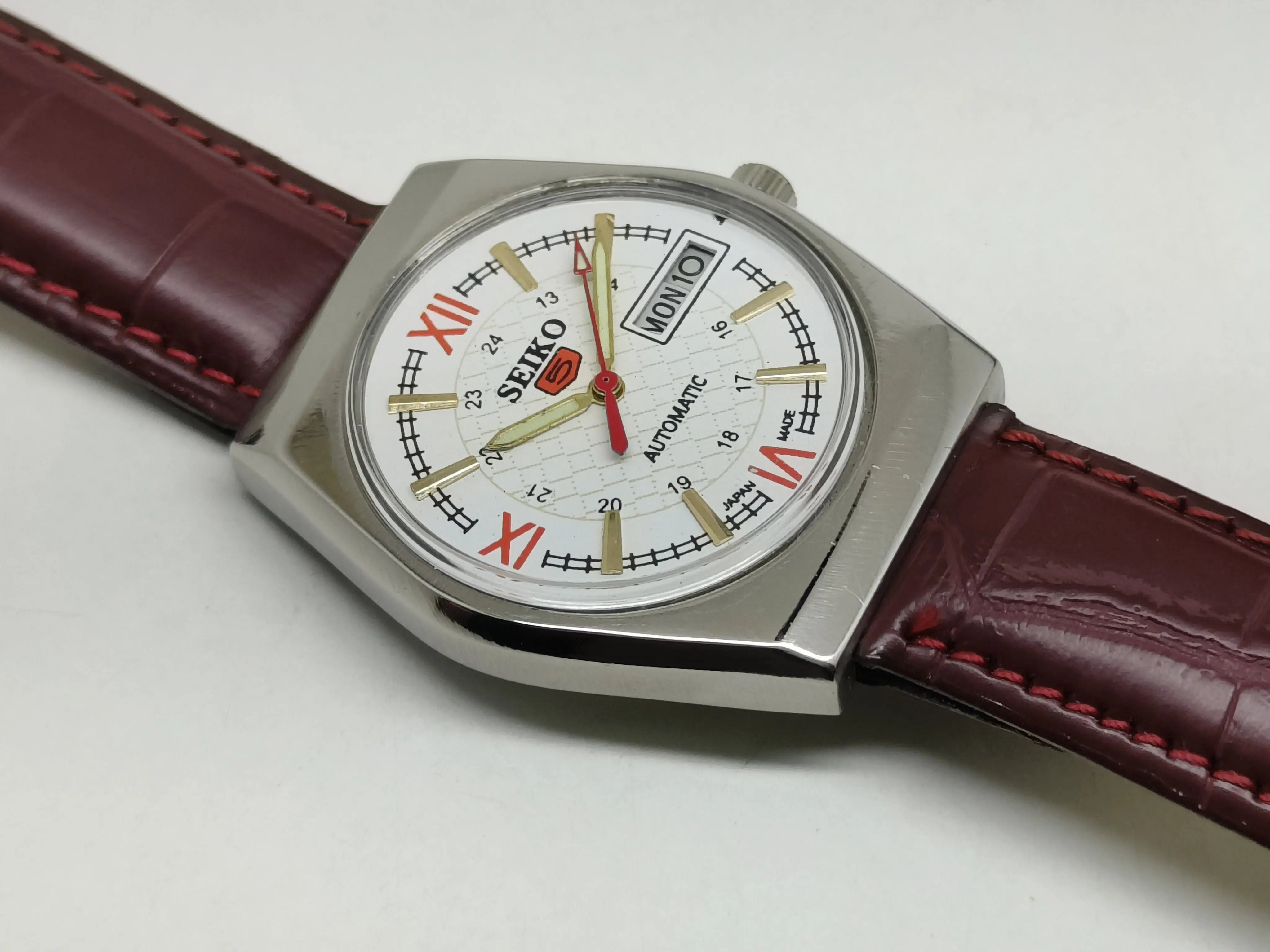 Seiko 5 Vintage Automatic – Unisex Classic National Watches