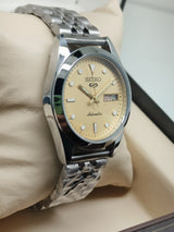 Seiko 5 Vintage Automatic – Rare Gold Trim