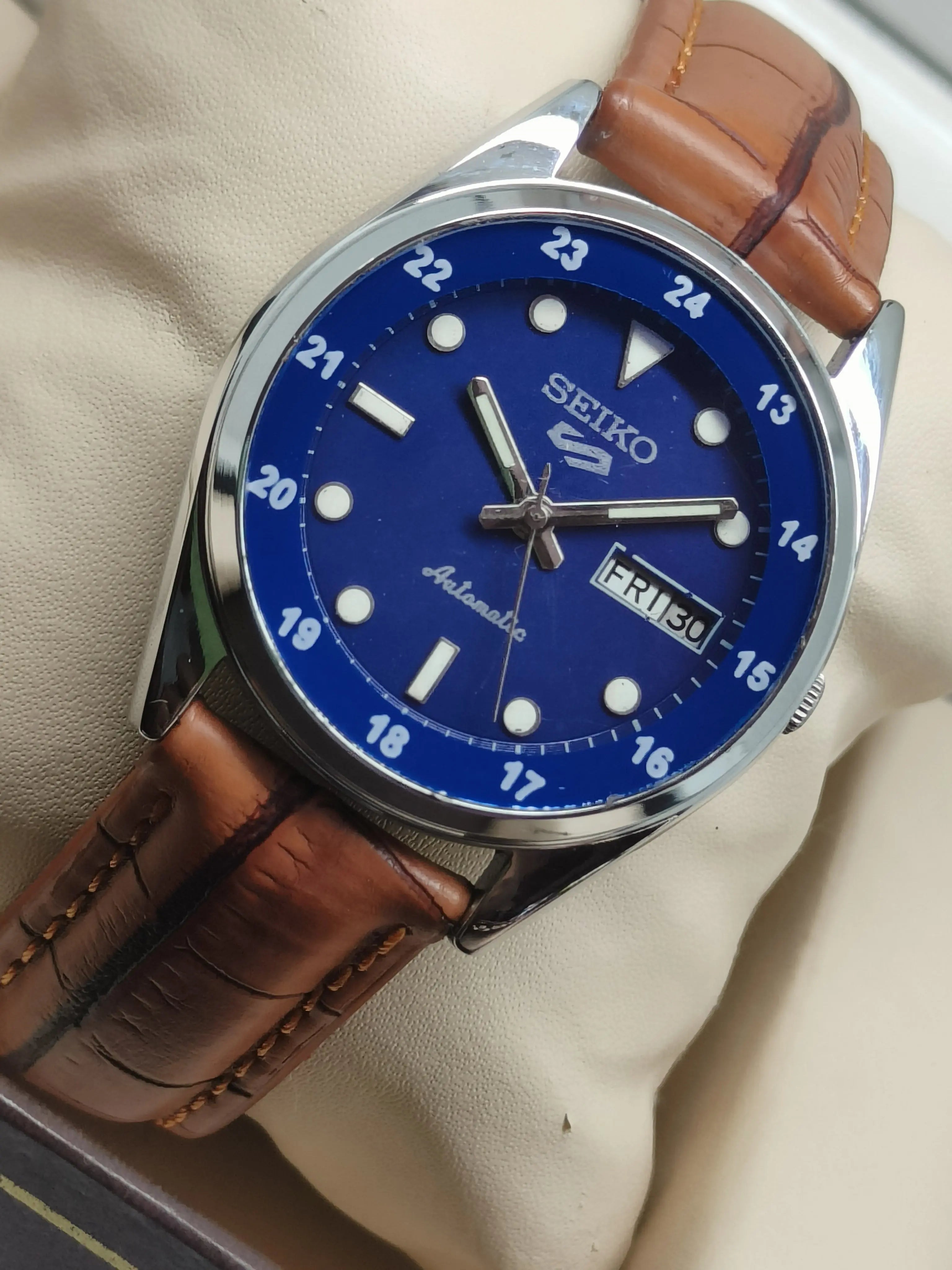 Seiko 5 Vintage Automatic – Wristwatch Gift for Him/her National Watches