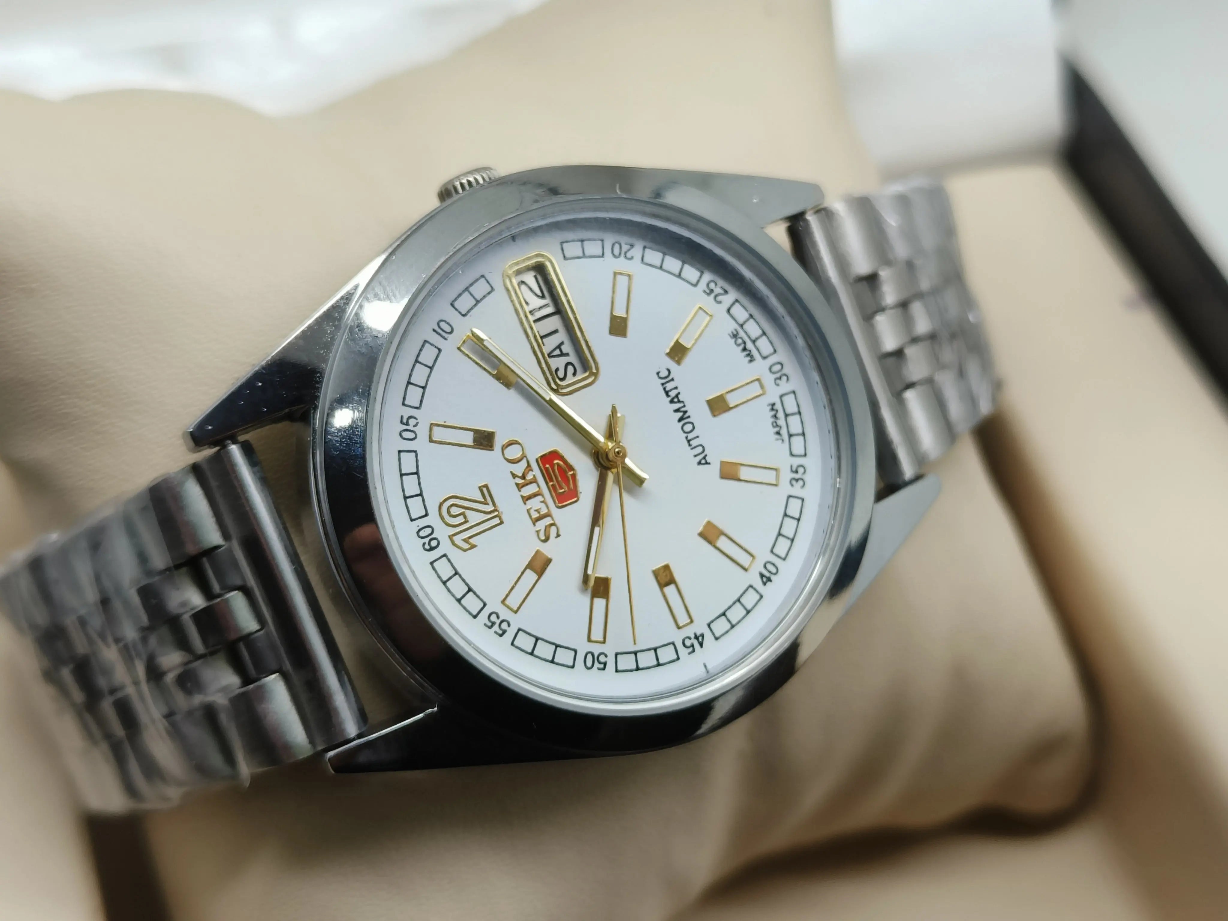 Seiko 5 Vintage Automatic – Cleaned & Adjusted Movement National Watches