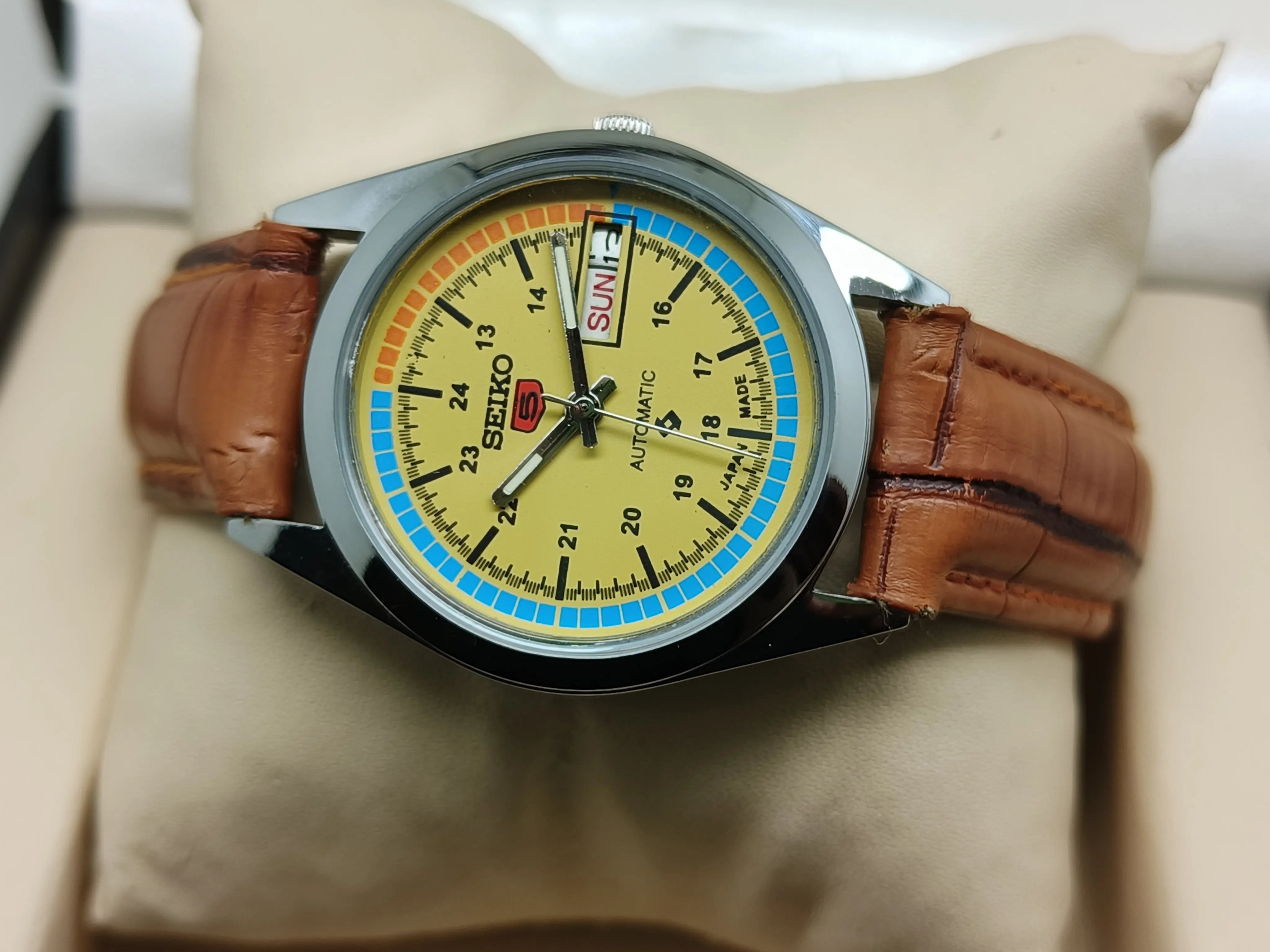 Seiko 5 Vintage Automatic – Premium Finish, Sharp Details National Watches