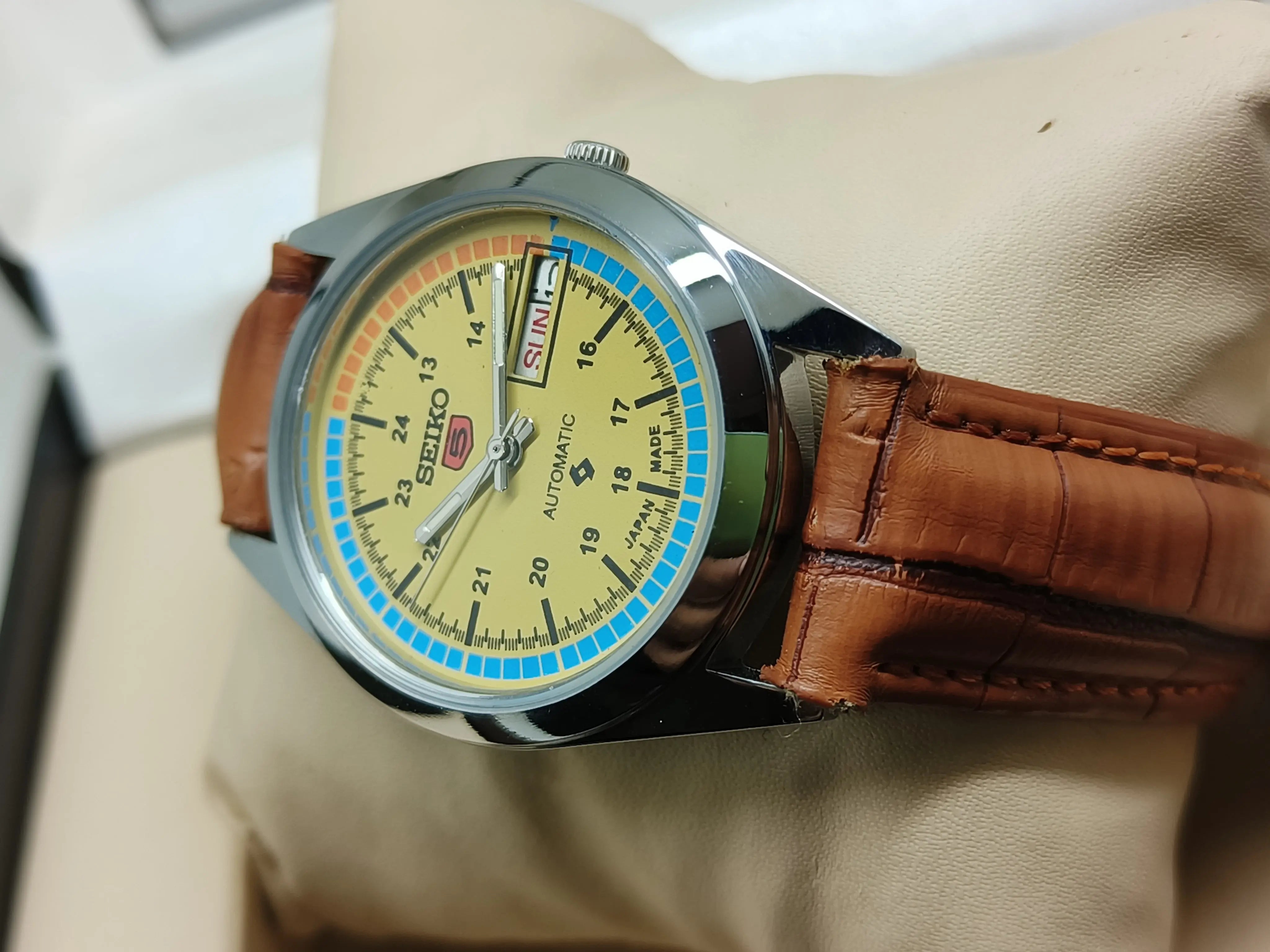 Seiko 5 Vintage Automatic – Premium Finish, Sharp Details National Watches