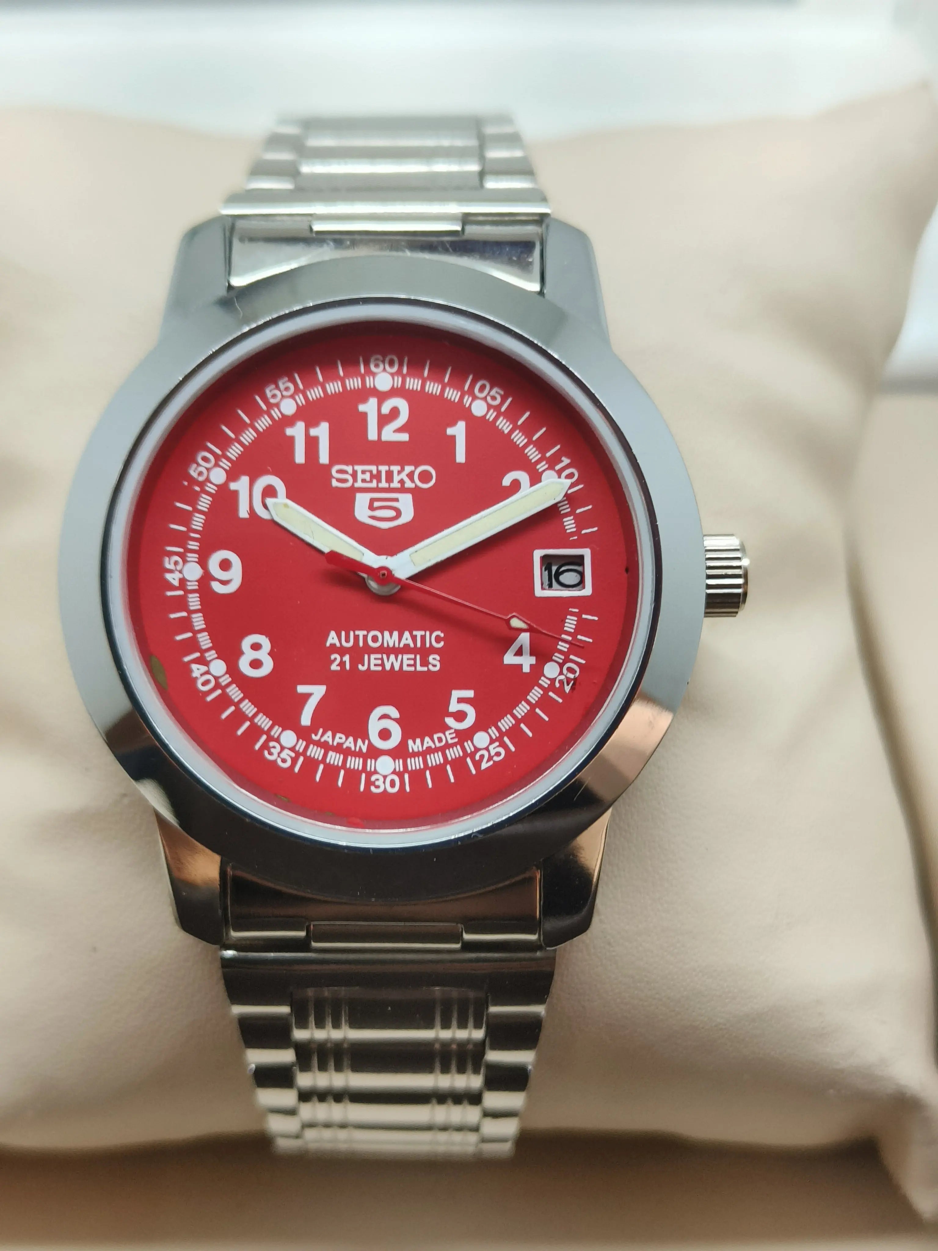 Japanese Seiko 5 Vintage – Refurbished Original Movement National Watches