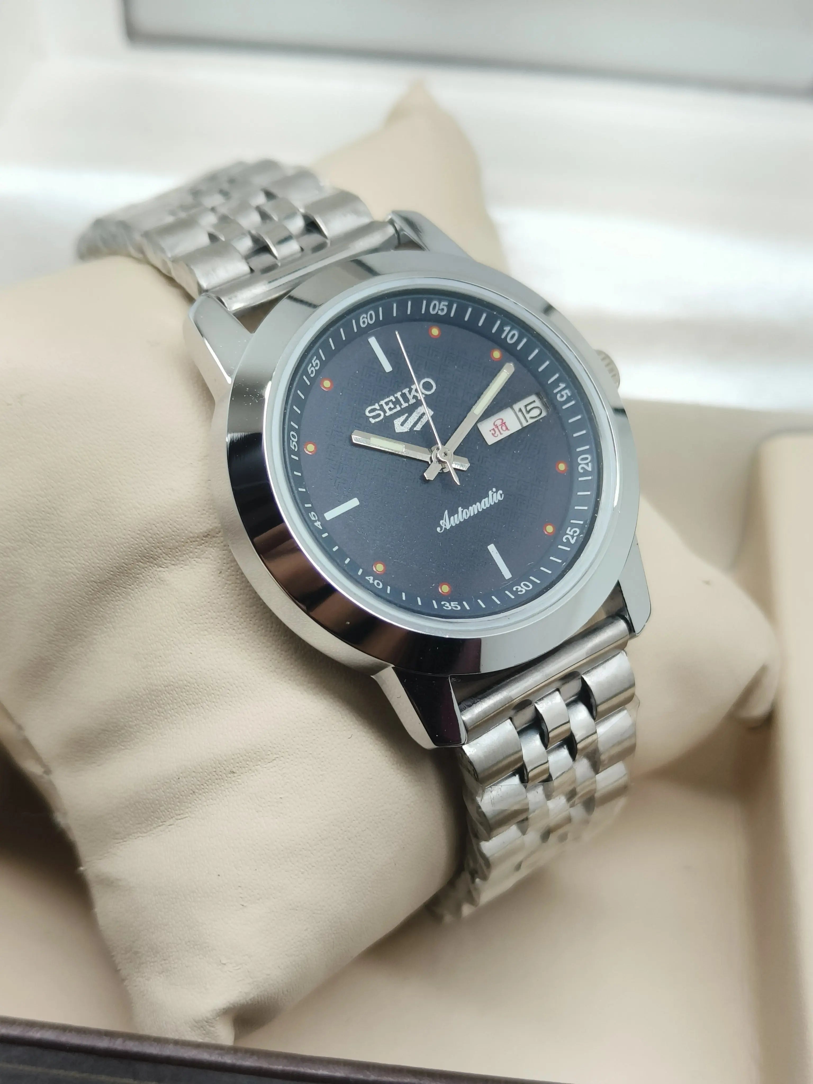 Seiko 5 Vintage Pilot Style – Restored Classic Watch National Watches