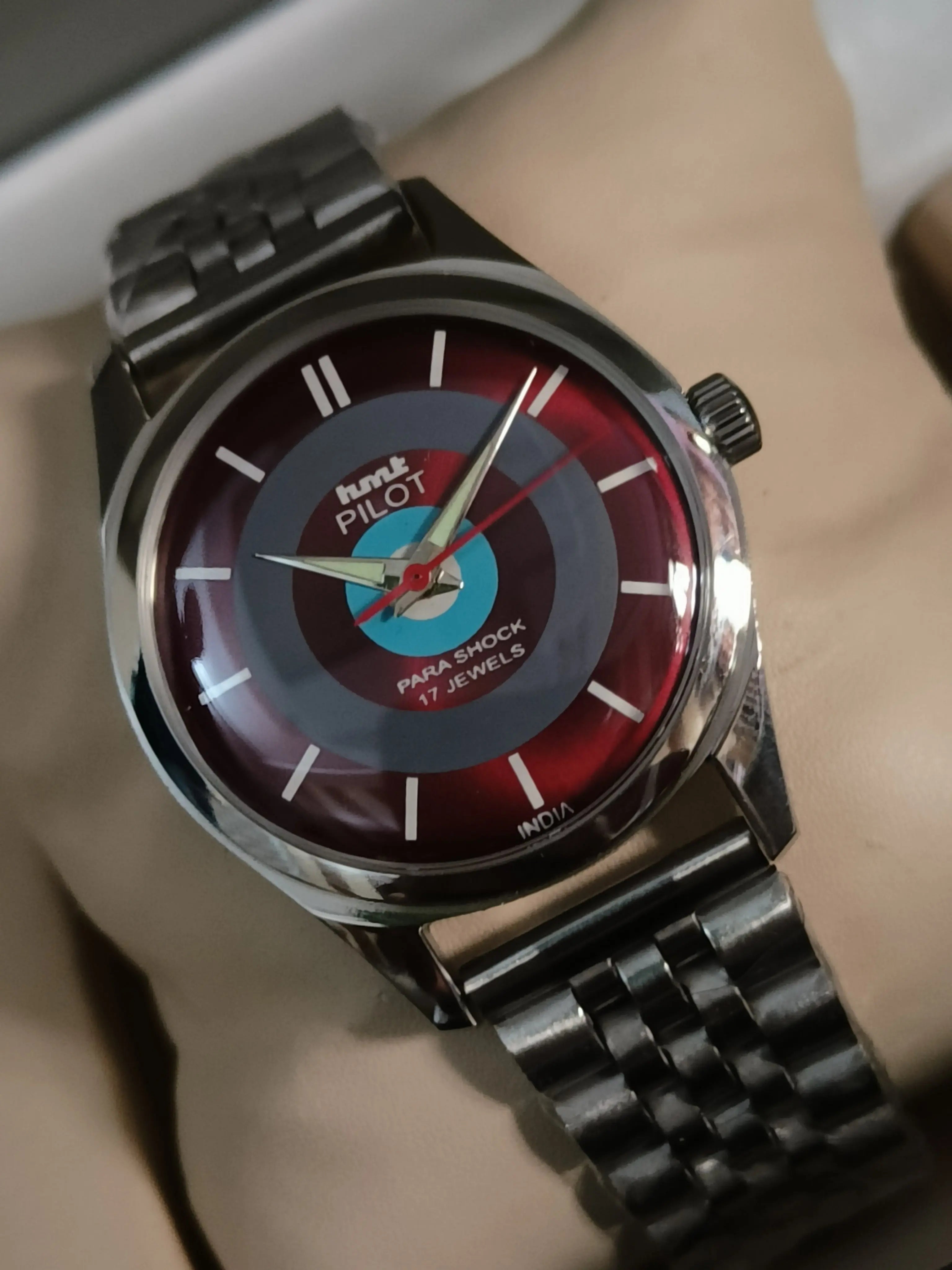 HMT Mechanical Vintage Watch – Refurbished Classic | Original Hand-Winding Timepiece National Watches