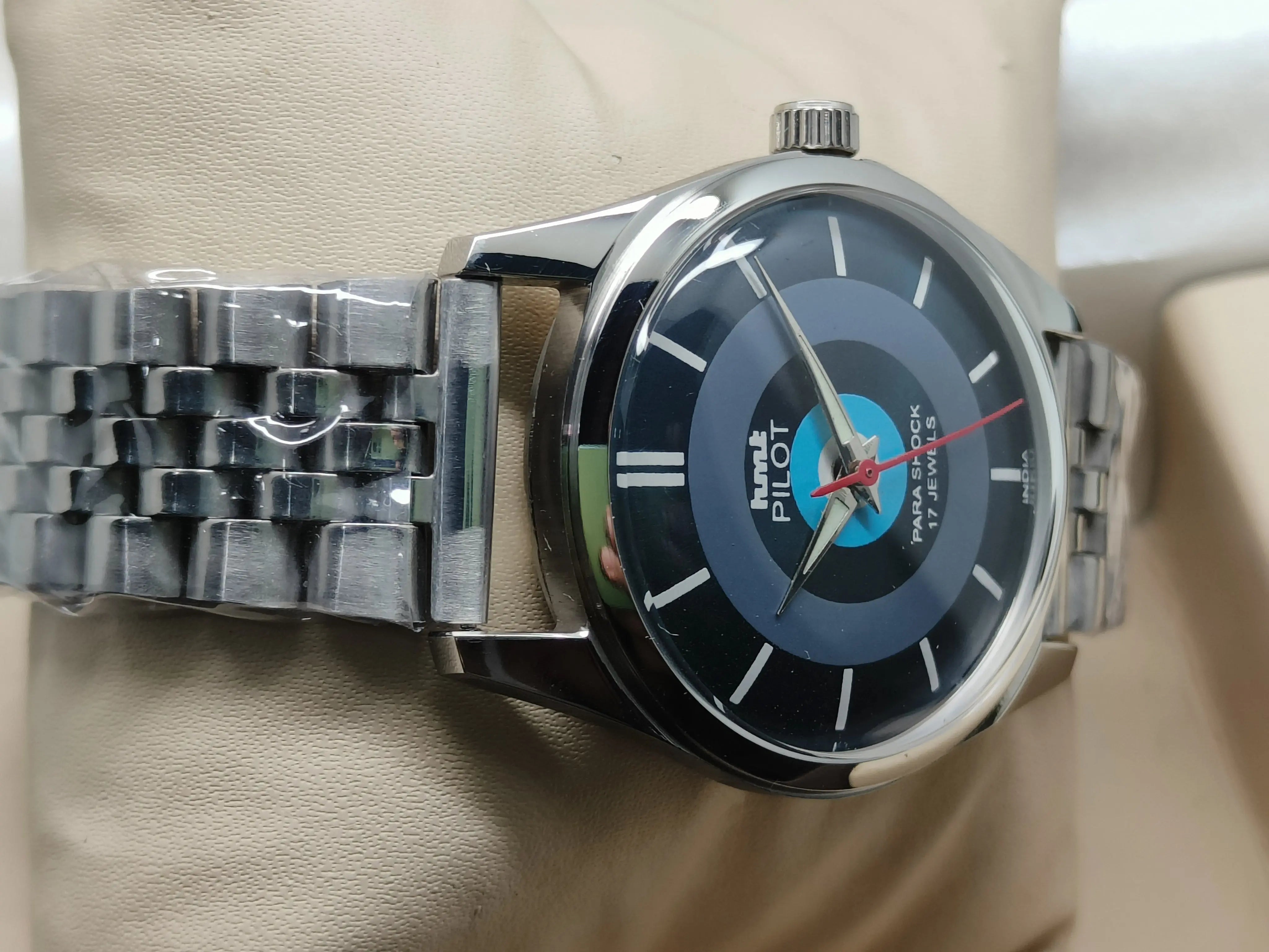 HMT Mechanical Vintage Watch – Refurbished Classic | Original Hand-Winding Timepiece National Watches