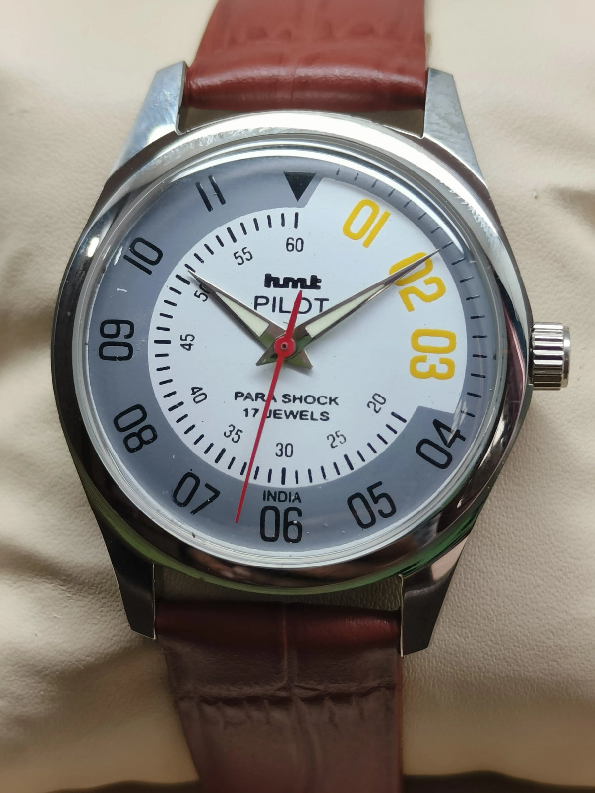HMT Mechanical Vintage Watch – Refurbished Classic | Original Hand-Winding Timepiece National Watches