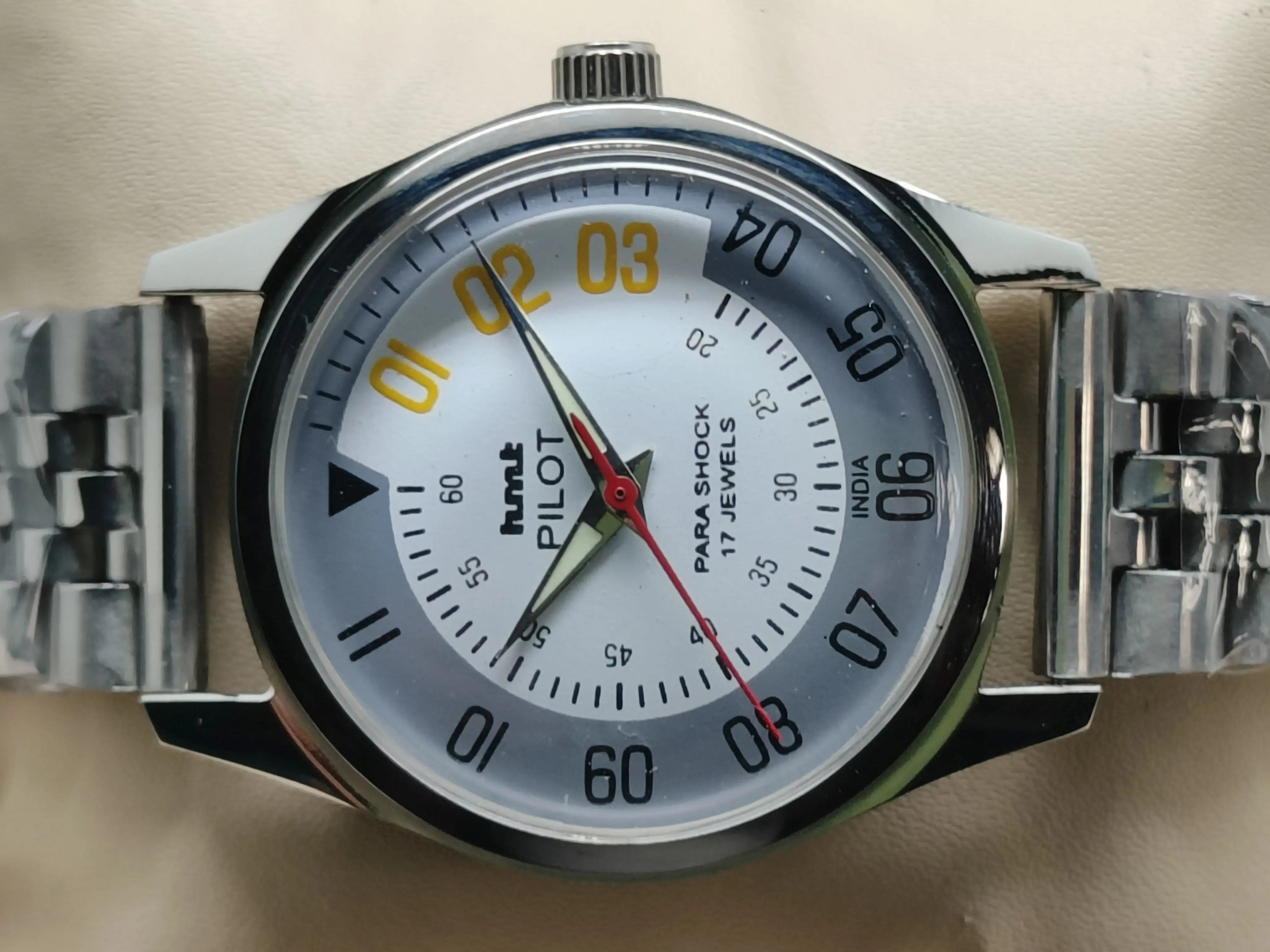 HMT Mechanical Vintage Watch – Refurbished Classic | Original Hand-Winding Timepiece National Watches