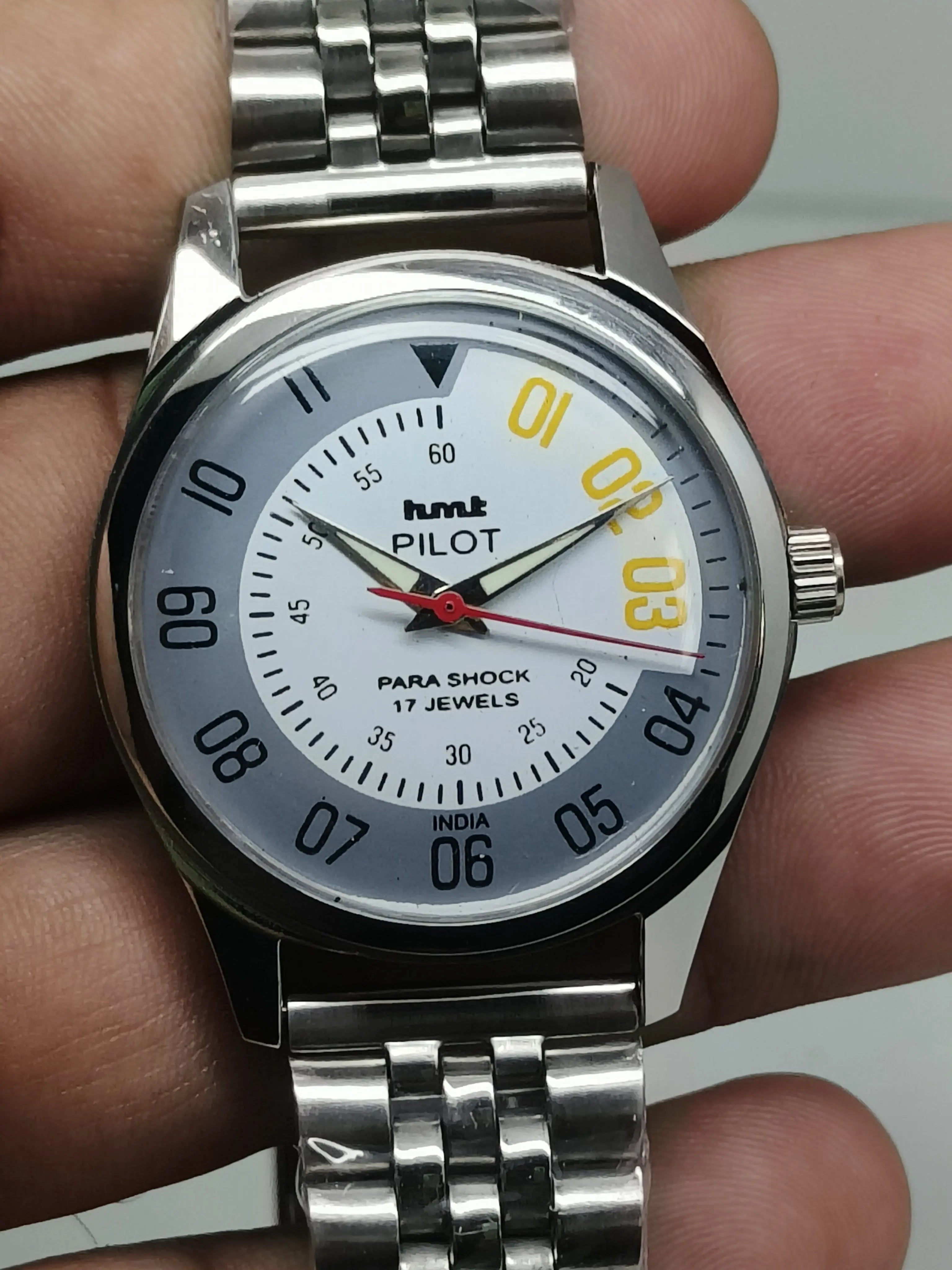 HMT Mechanical Vintage Watch – Refurbished Classic | Original Hand-Winding Timepiece National Watches