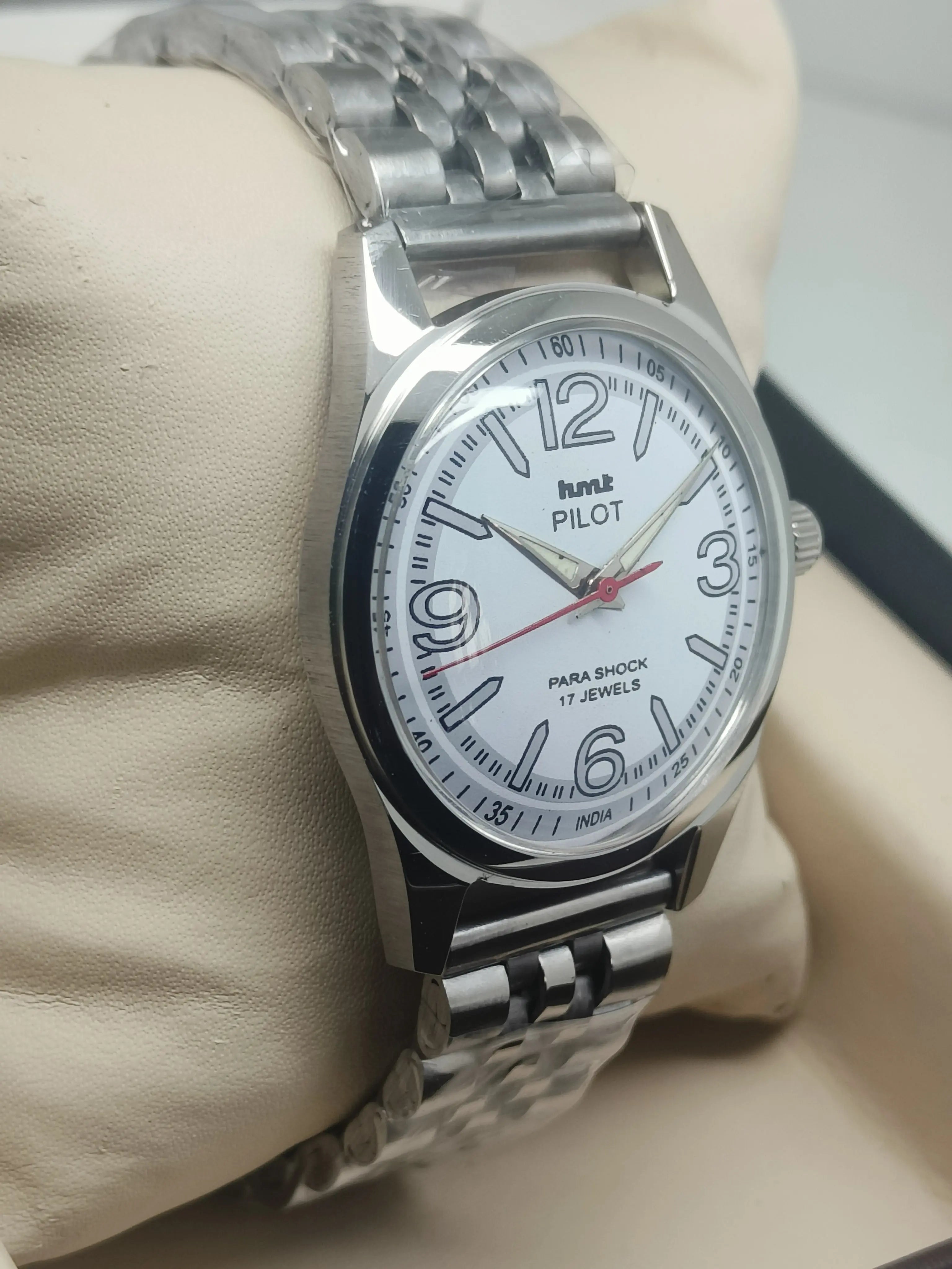 HMT Mechanical Vintage Watch – Refurbished Classic | Original Hand-Winding Timepiece National Watches