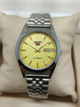Seiko 5 Vintage Gold Tone – Refurbished & Polished