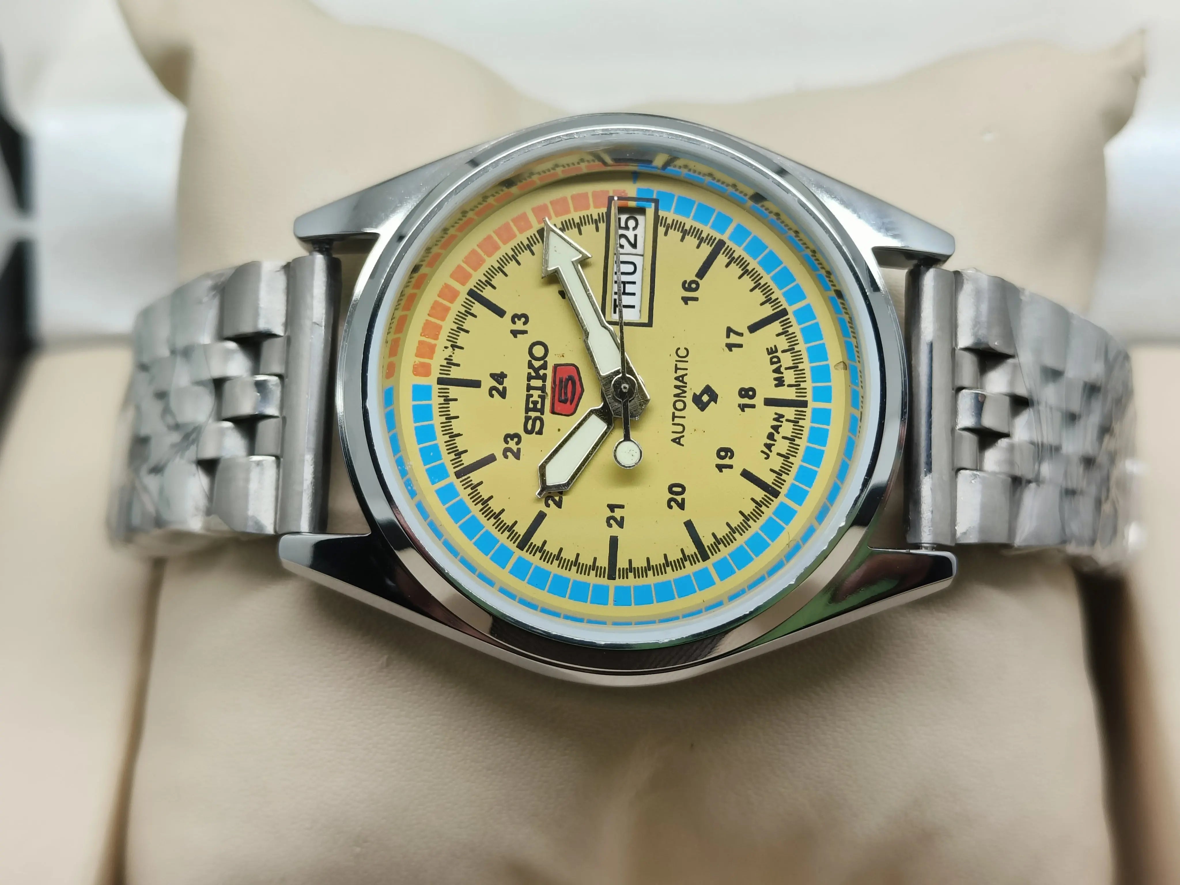 Seiko 5 Vintage Pilot Crown – Restored Heritage Piece National Watches