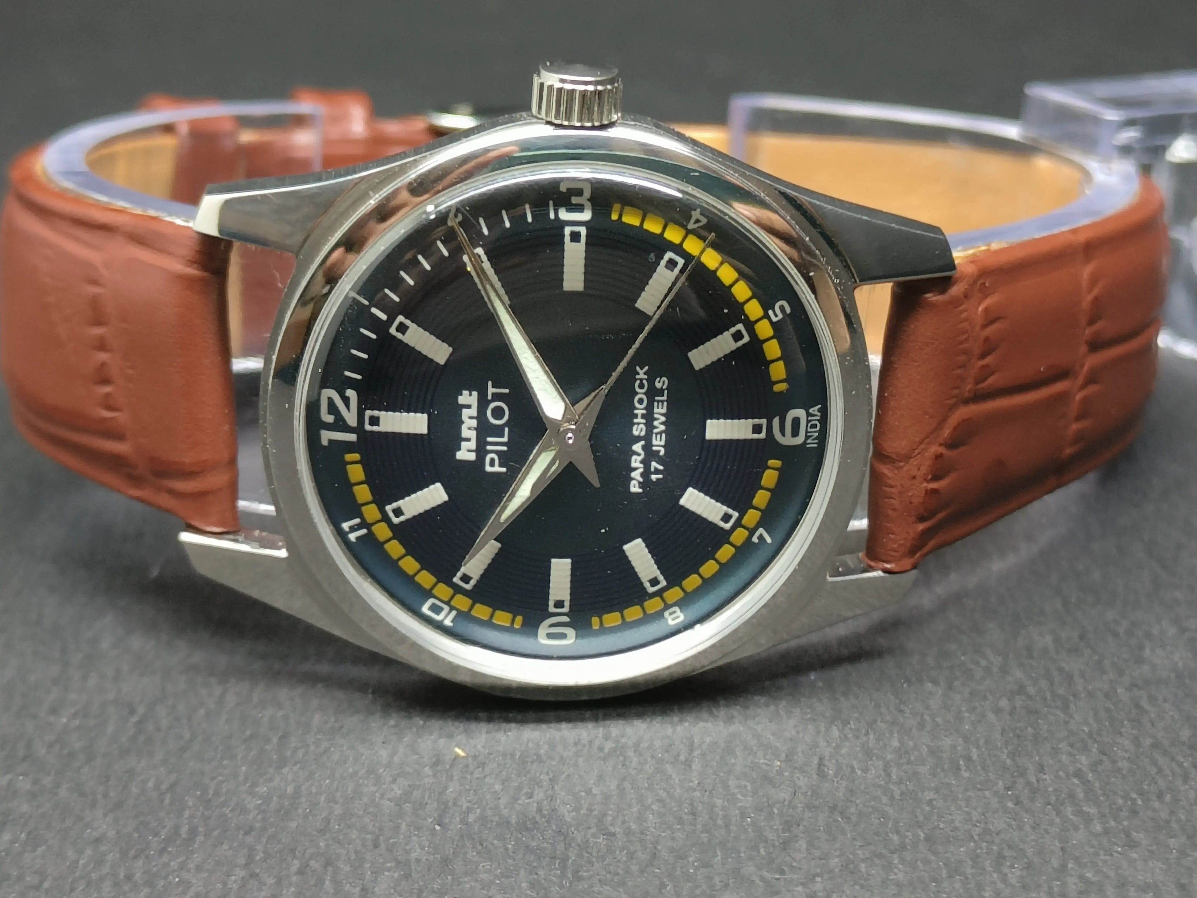 HMT Mechanical Vintage Watch – Refurbished Classic | Original Hand-Winding Timepiece National Watches