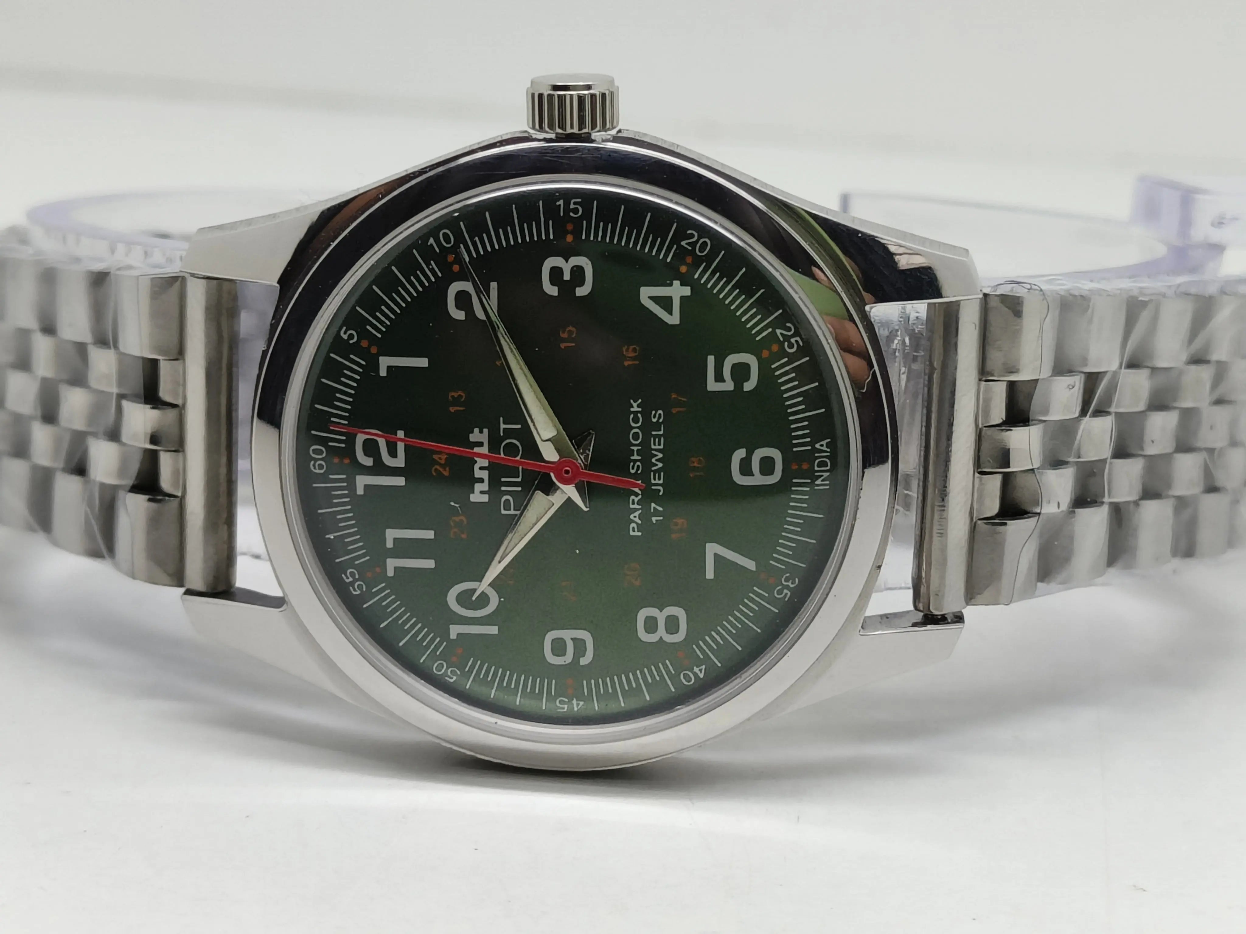 HMT Mechanical Vintage Watch – Refurbished Classic | Original Hand-Winding Timepiece National Watches