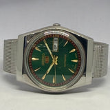 Rare Seiko 5 Watch | Refurbished Original Japan Movement | Collectible Retro Style
