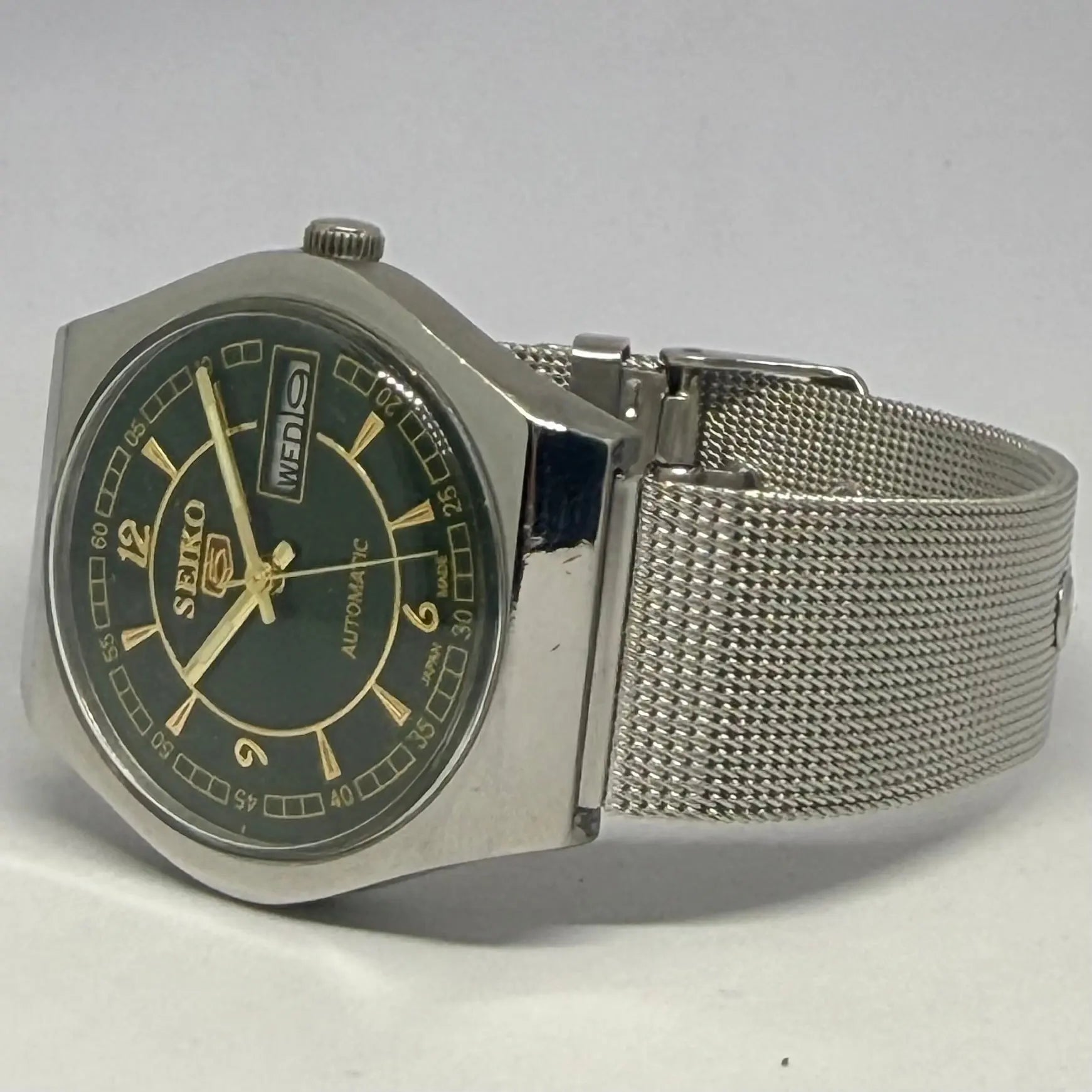 Vintage Seiko 5 Japan | Fully Refurbished Automatic Watch | Elegant Men’s Gift National Watches