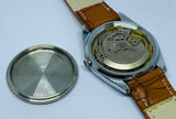 VINTAGE REFURBISHED SEIKO 5 AUTOMATIC JAPAN MENS DAY DATE WATCH