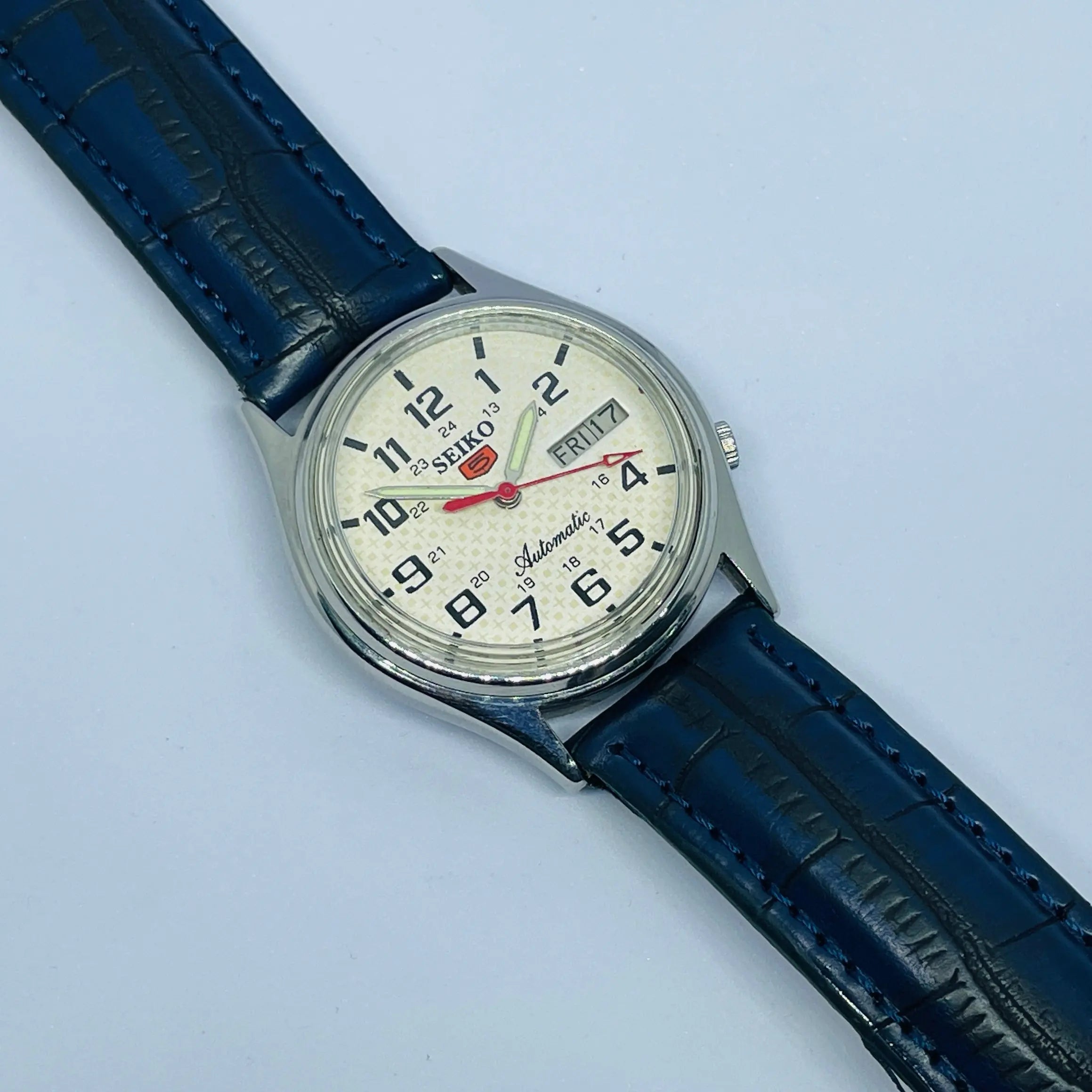 Seiko 5 Automatic Vintage Watch – Refurbished | Japan Made | Timeless Men’s Classic National Watches