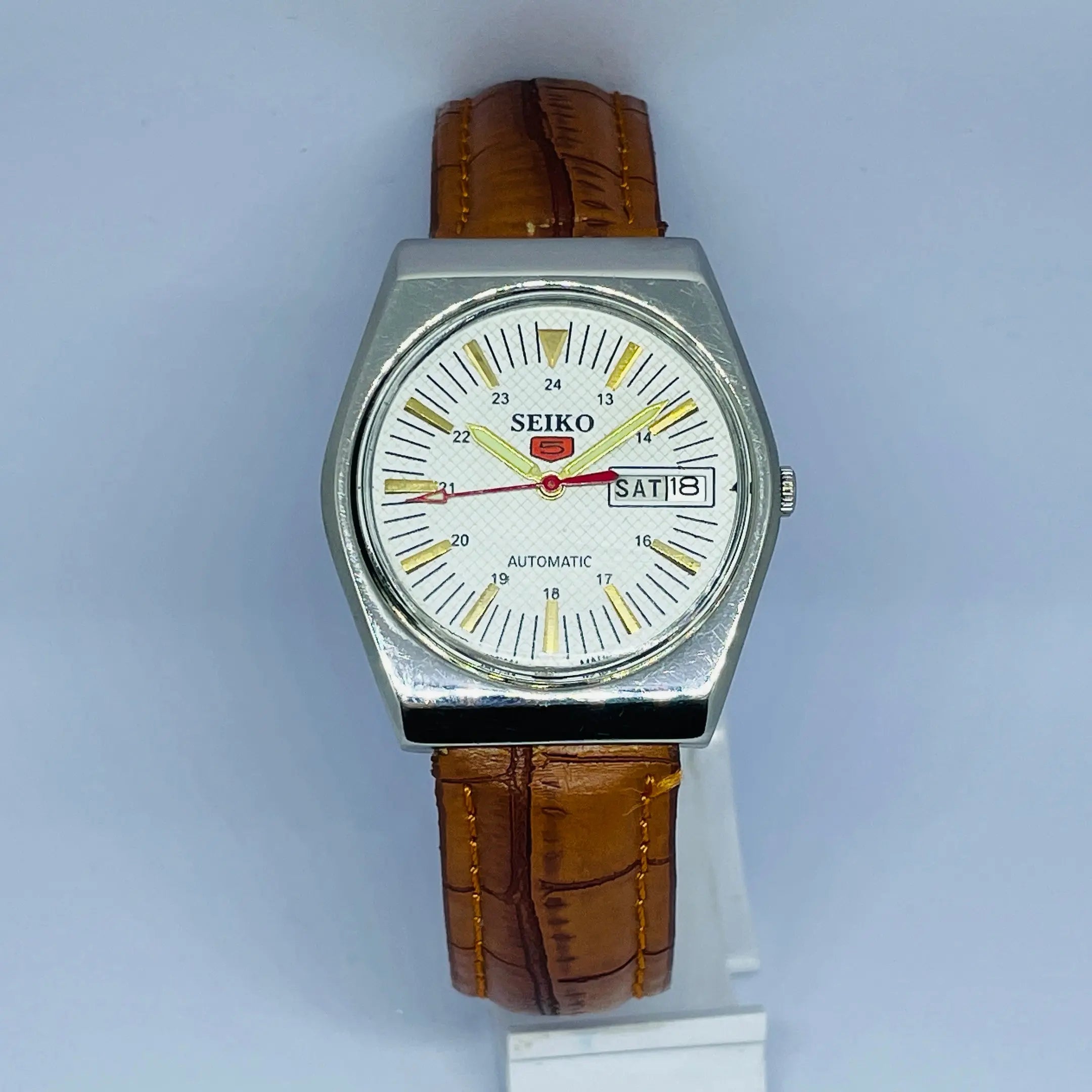 Seiko 5 Automatic Vintage Watch – Refurbished | Japan Made | Timeless Men’s Classic National Watches