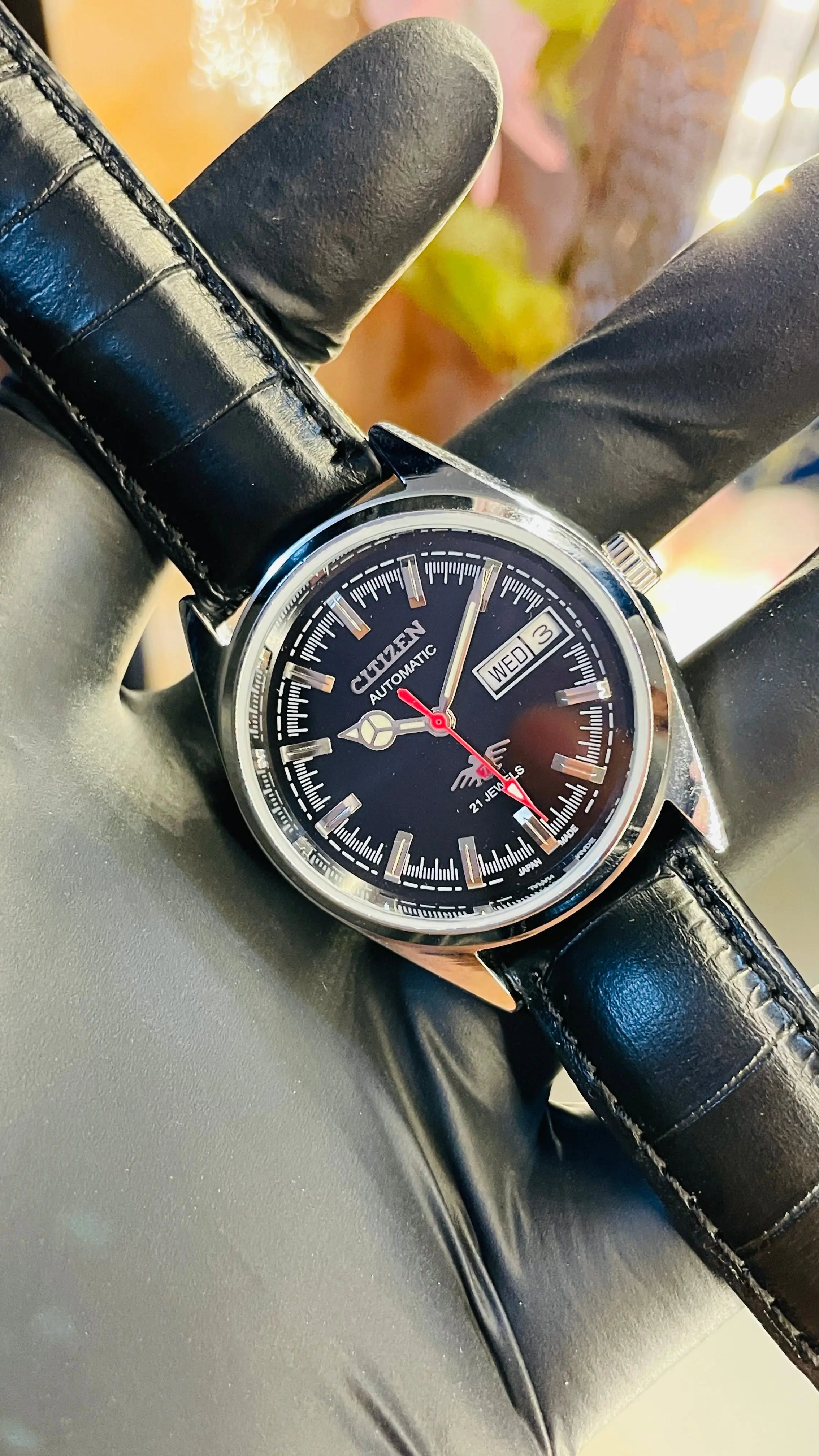 Citizen Automatic Vintage Watch – 8200 Movement | Refurbished Japan-Made Classic National Watches