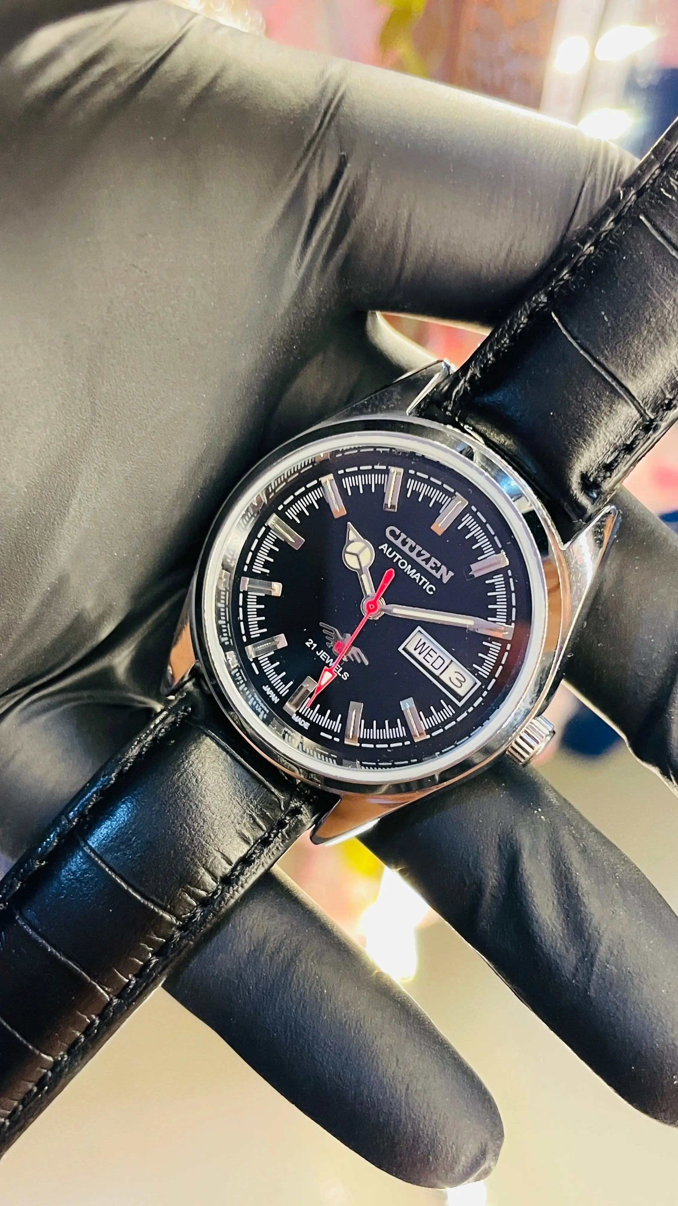 Citizen Automatic Vintage Watch – 8200 Movement | Refurbished Japan-Made Classic National Watches