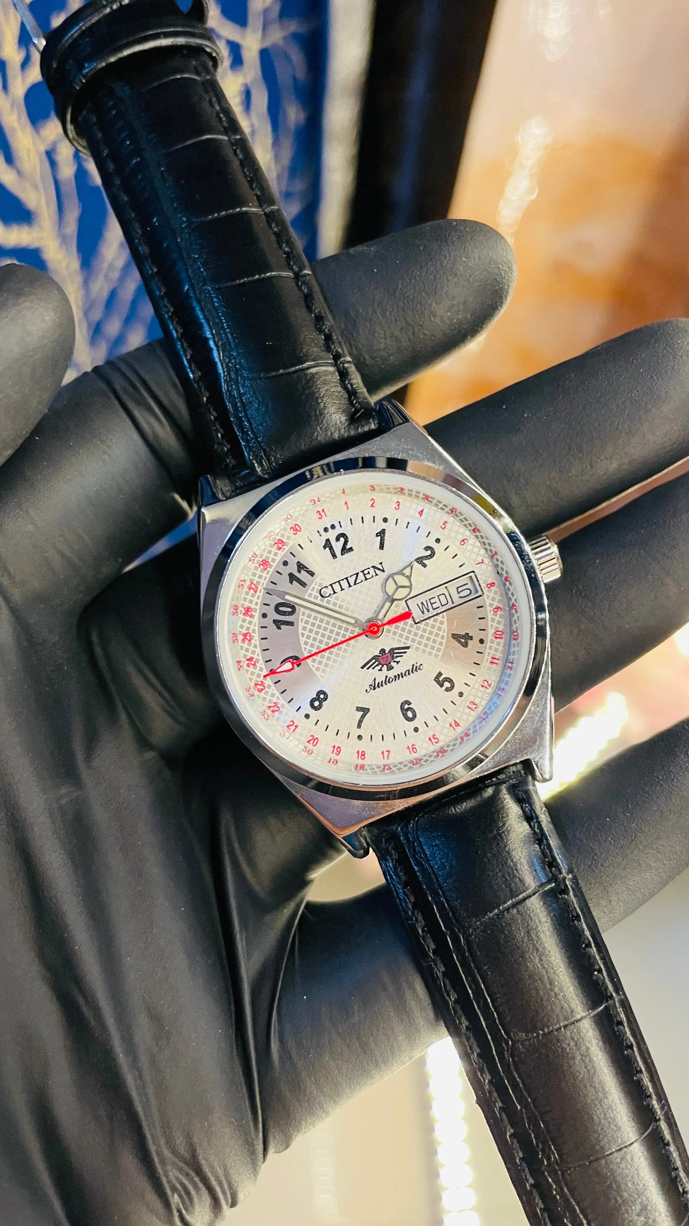 Citizen Automatic Vintage Watch – 8200 Movement | Refurbished Japan-Made Classic National Watches