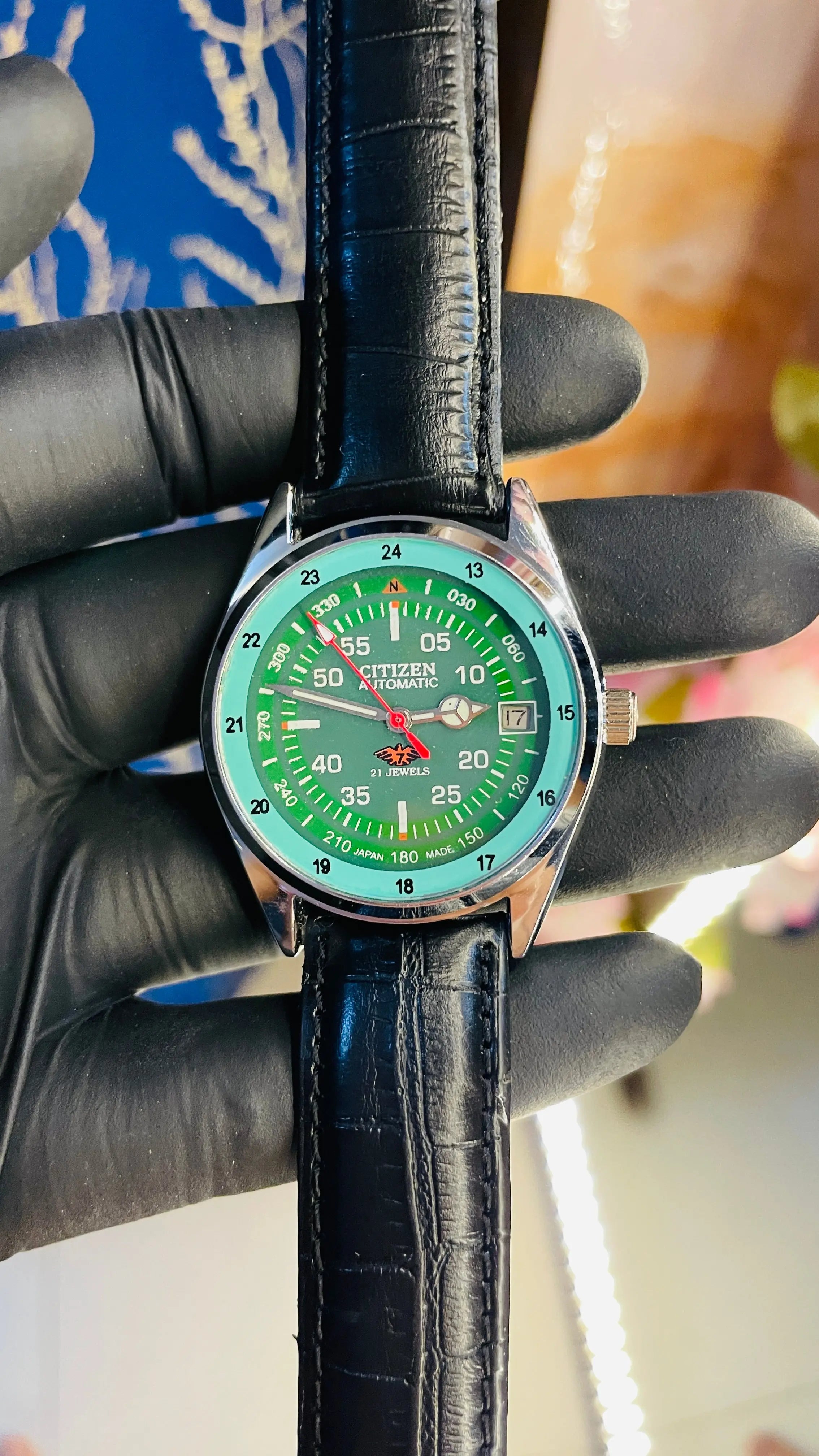Citizen Automatic Vintage Watch – 8200 Movement | Refurbished Japan-Made Classic National Watches