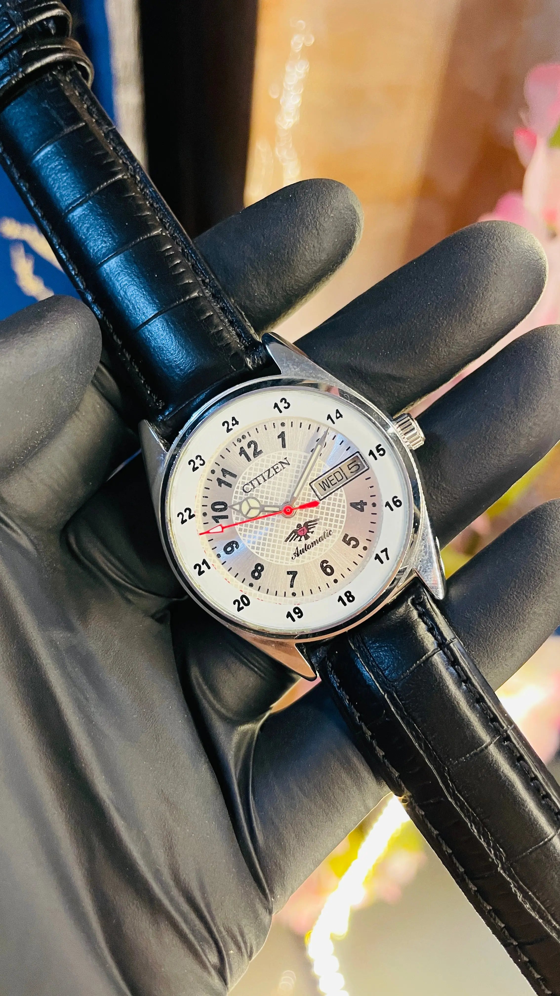 Citizen Automatic Vintage Watch – 8200 Movement | Refurbished Japan-Made Classic National Watches
