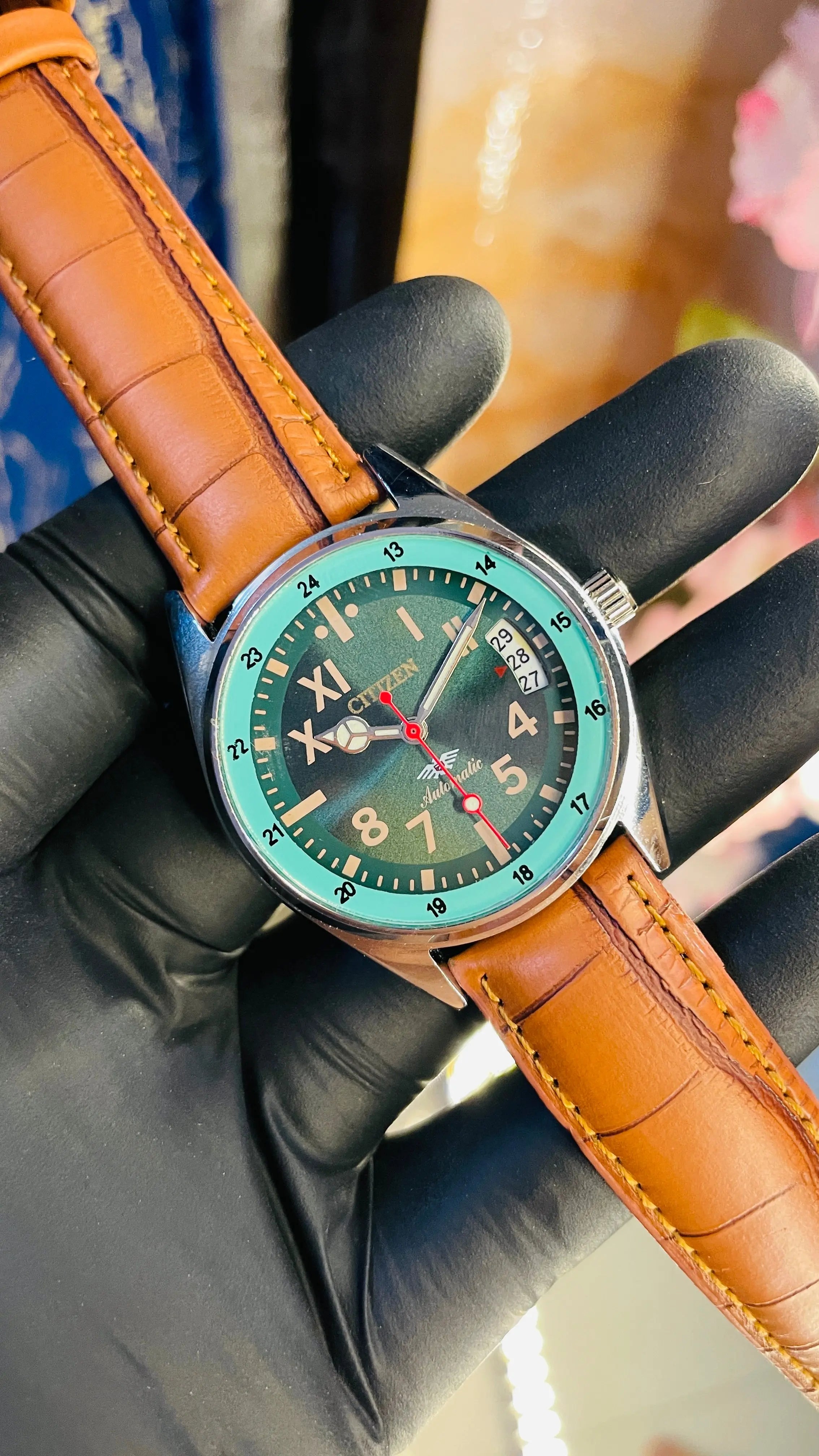 Citizen Automatic Vintage Watch – 8200 Movement | Refurbished Japan-Made Classic National Watches