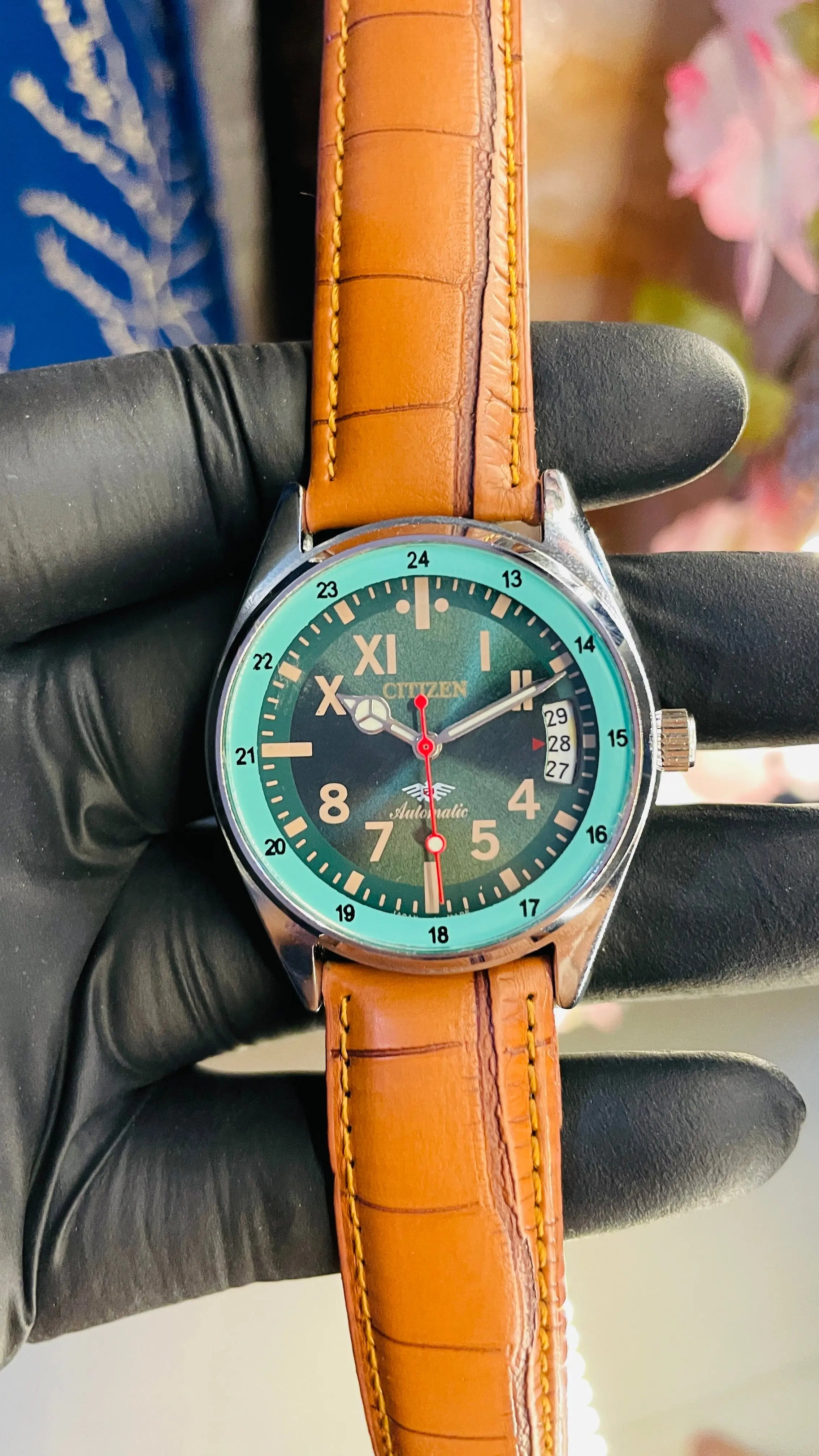 Citizen Automatic Vintage Watch – 8200 Movement | Refurbished Japan-Made Classic National Watches