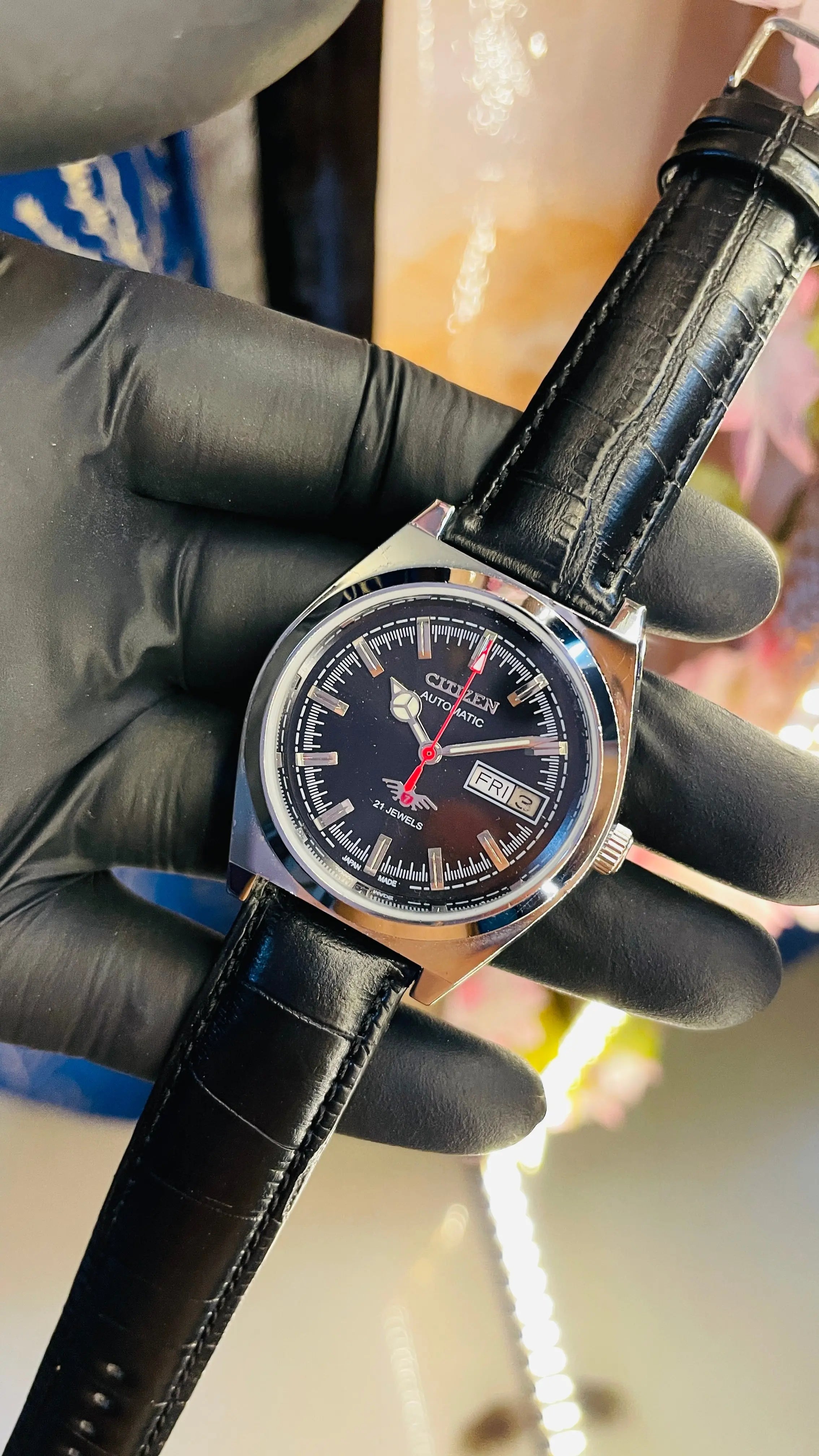 Citizen Automatic Vintage Watch – 8200 Movement | Refurbished Japan-Made Classic National Watches