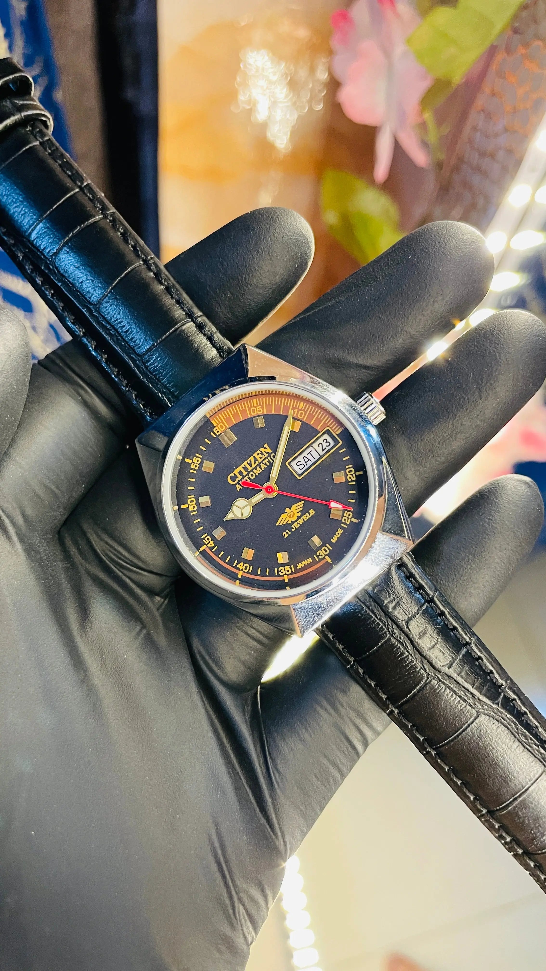 Citizen Automatic Vintage Watch – 8200 Movement | Refurbished Japan-Made Classic National Watches
