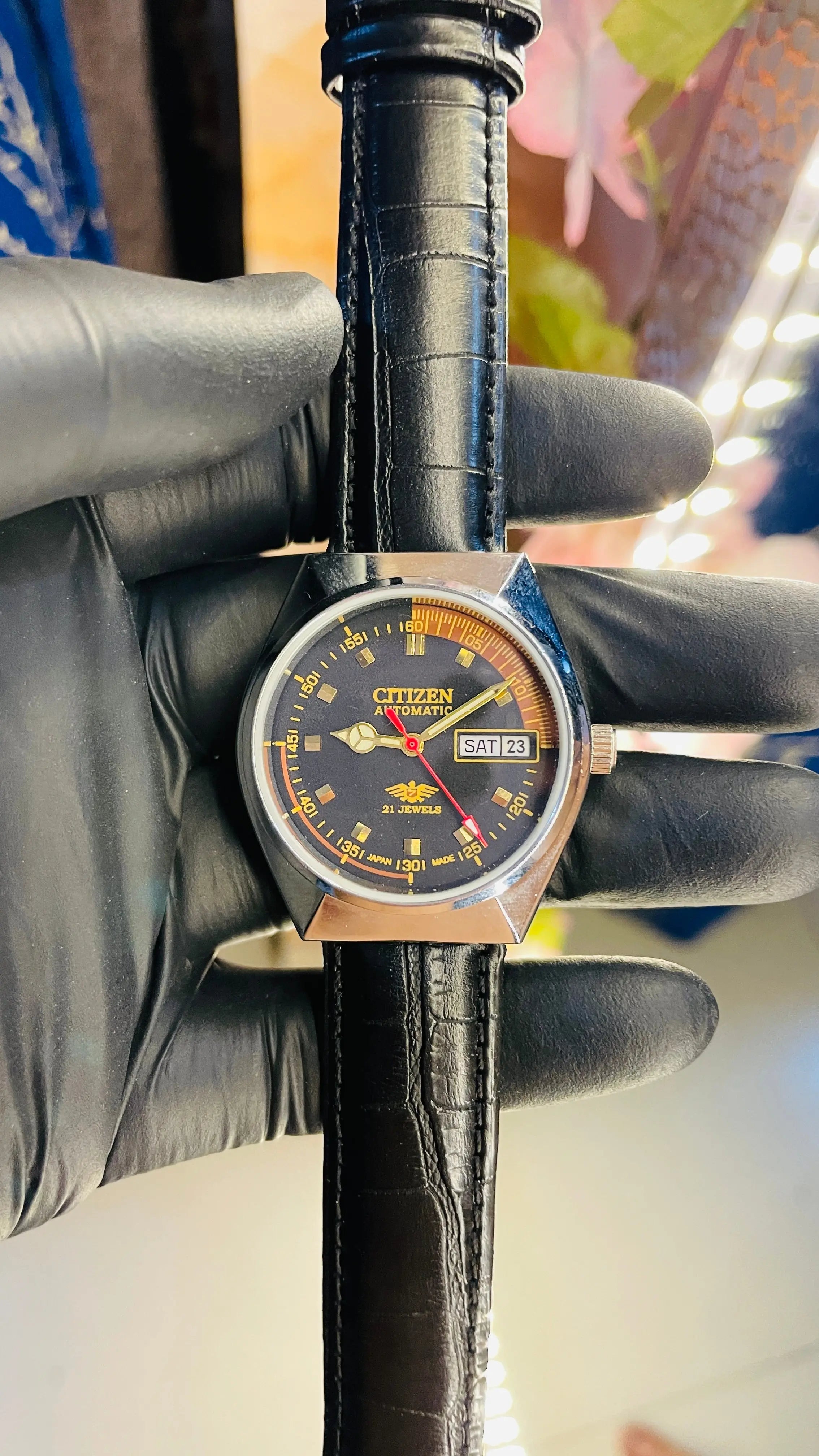 Citizen Automatic Vintage Watch – 8200 Movement | Refurbished Japan-Made Classic National Watches