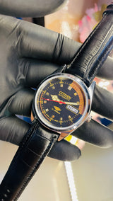 Citizen Automatic Vintage Watch – 8200 Movement | Refurbished Japan-Made Classic