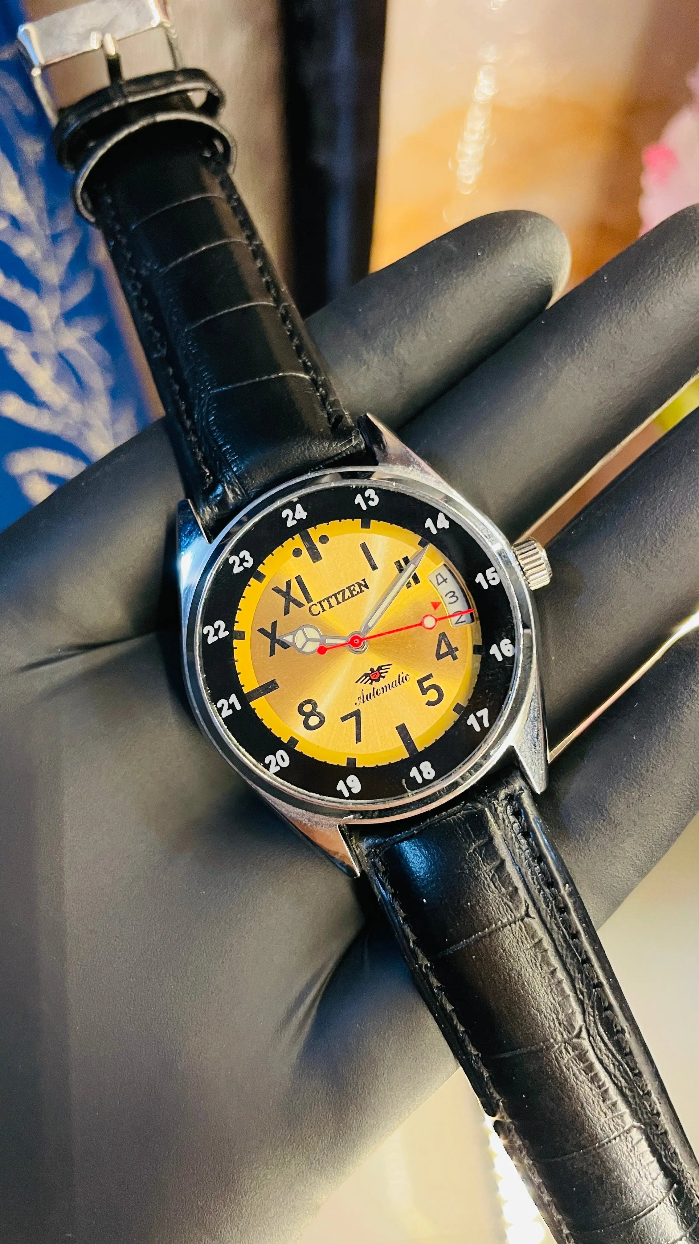 Citizen Automatic Vintage Watch – 8200 Movement | Refurbished Japan-Made Classic National Watches