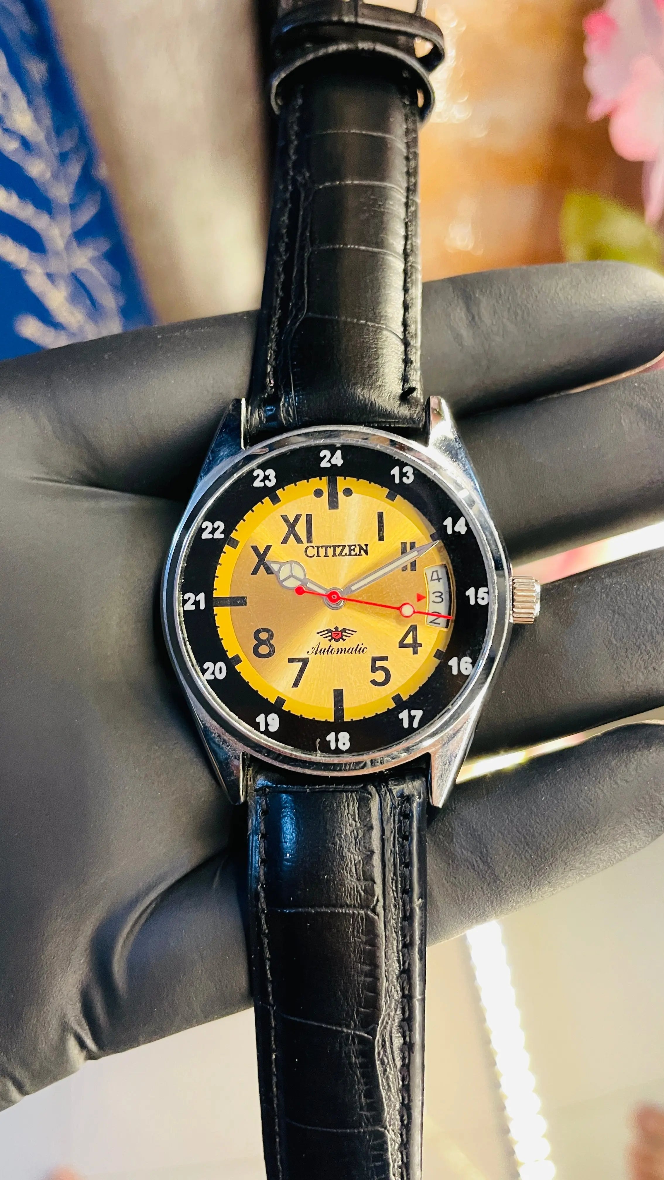 Citizen Automatic Vintage Watch – 8200 Movement | Refurbished Japan-Made Classic National Watches
