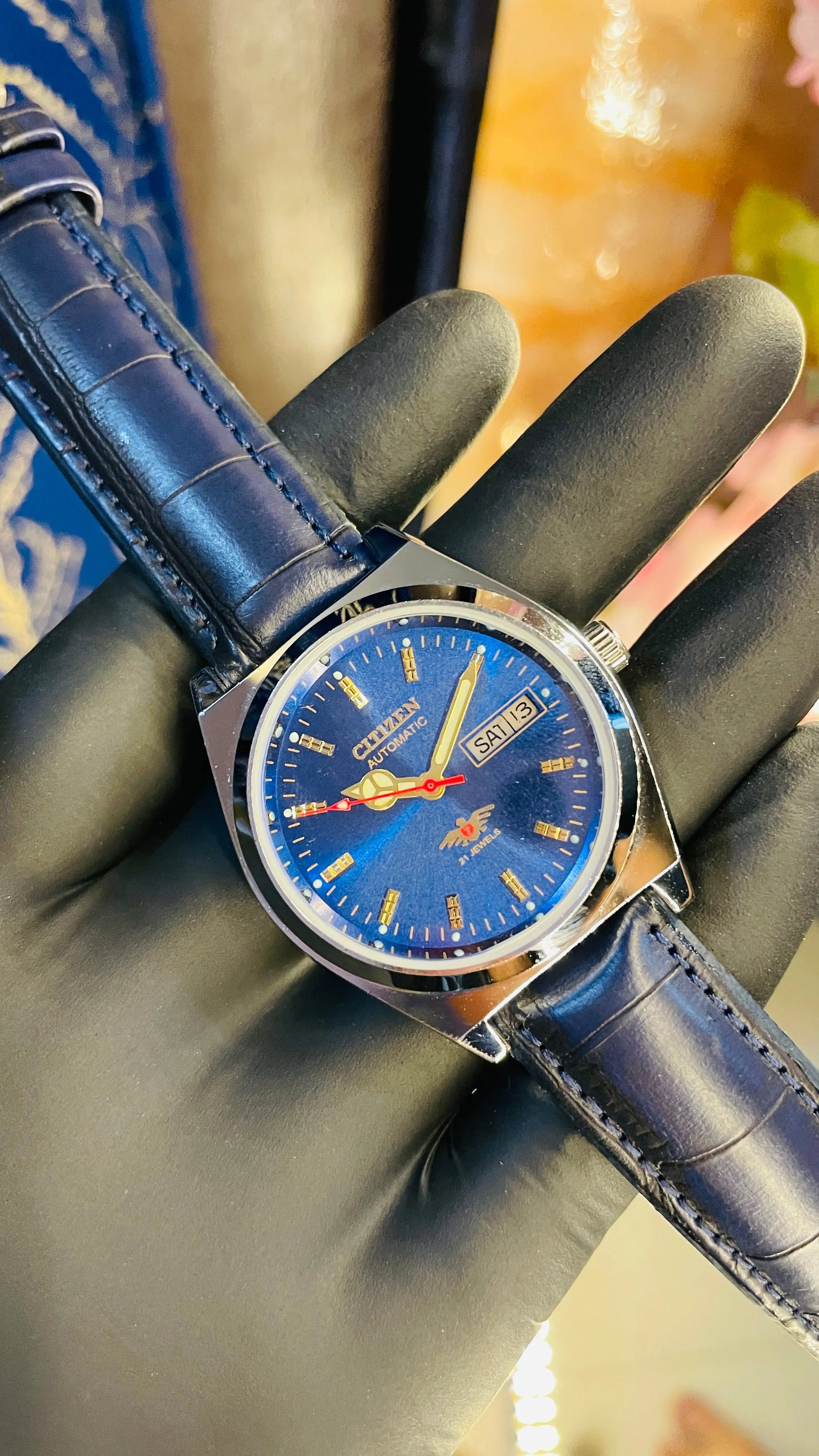 Citizen Automatic Vintage Watch – 8200 Movement | Refurbished Japan-Made Classic National Watches