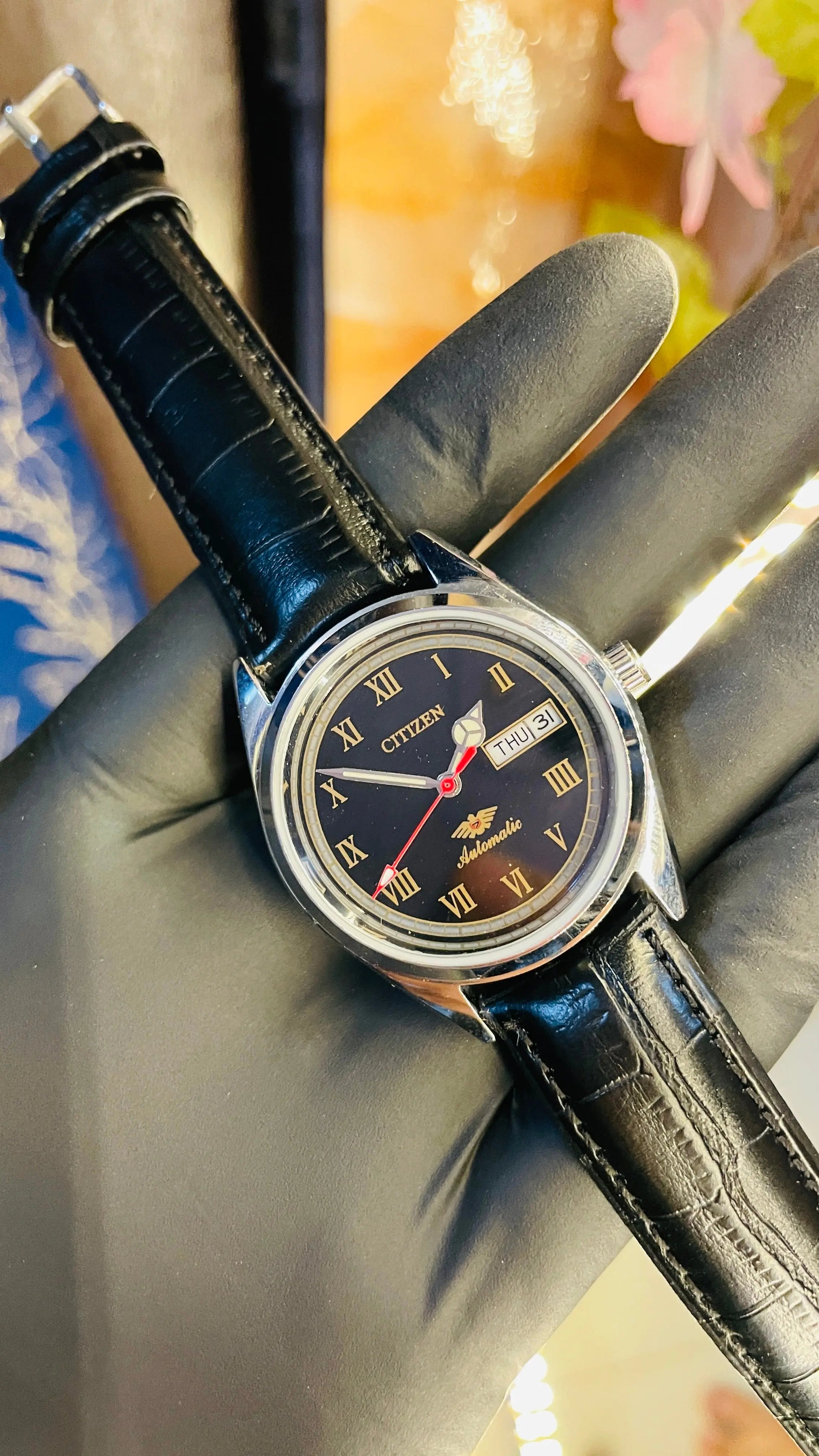 Citizen Automatic Vintage Watch – 8200 Movement | Refurbished Japan-Made Classic National Watches