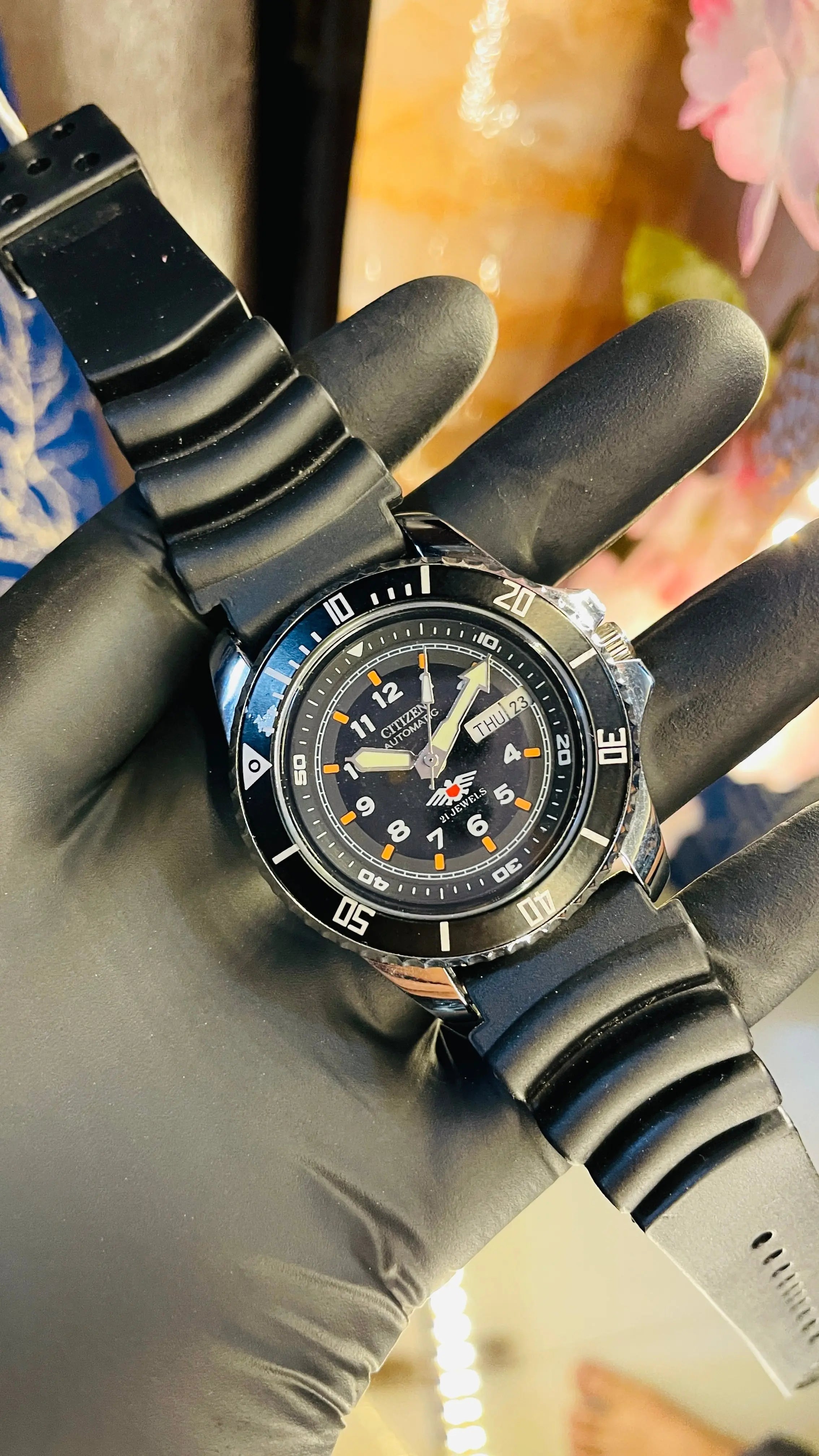 Citizen 8200 Sports Automatic Watch – Vintage Refurbished | Japan-Made Men’s Classic National Watches