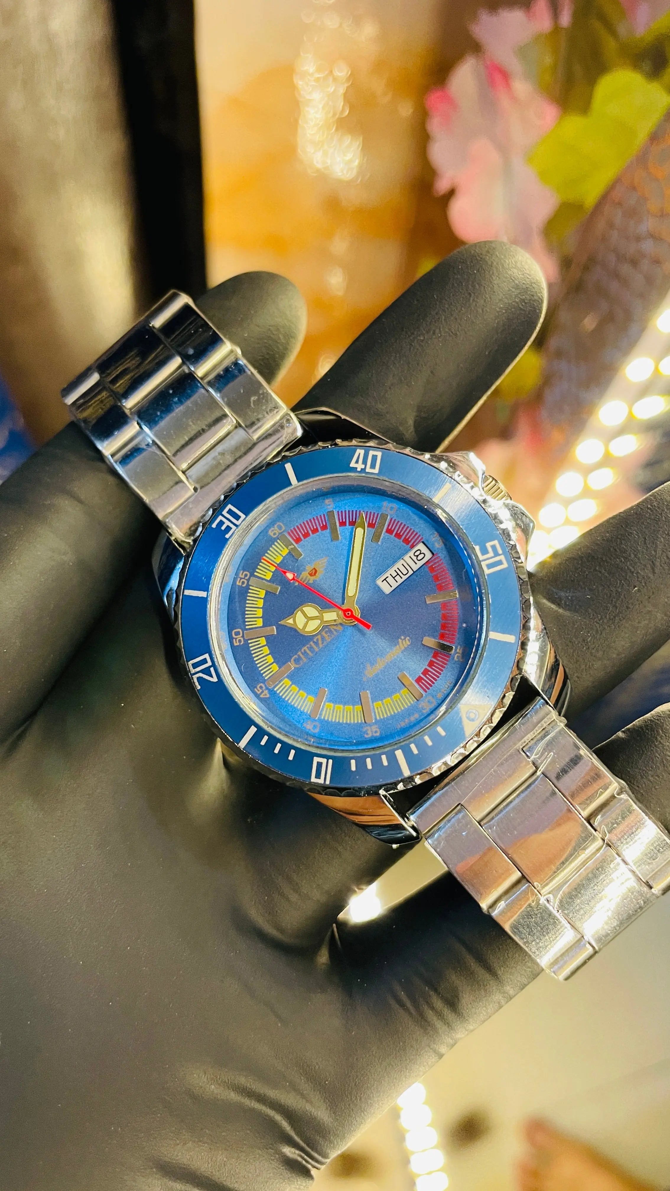 Citizen 8200 Sports Automatic Watch – Vintage Refurbished | Japan-Made Men’s Classic National Watches