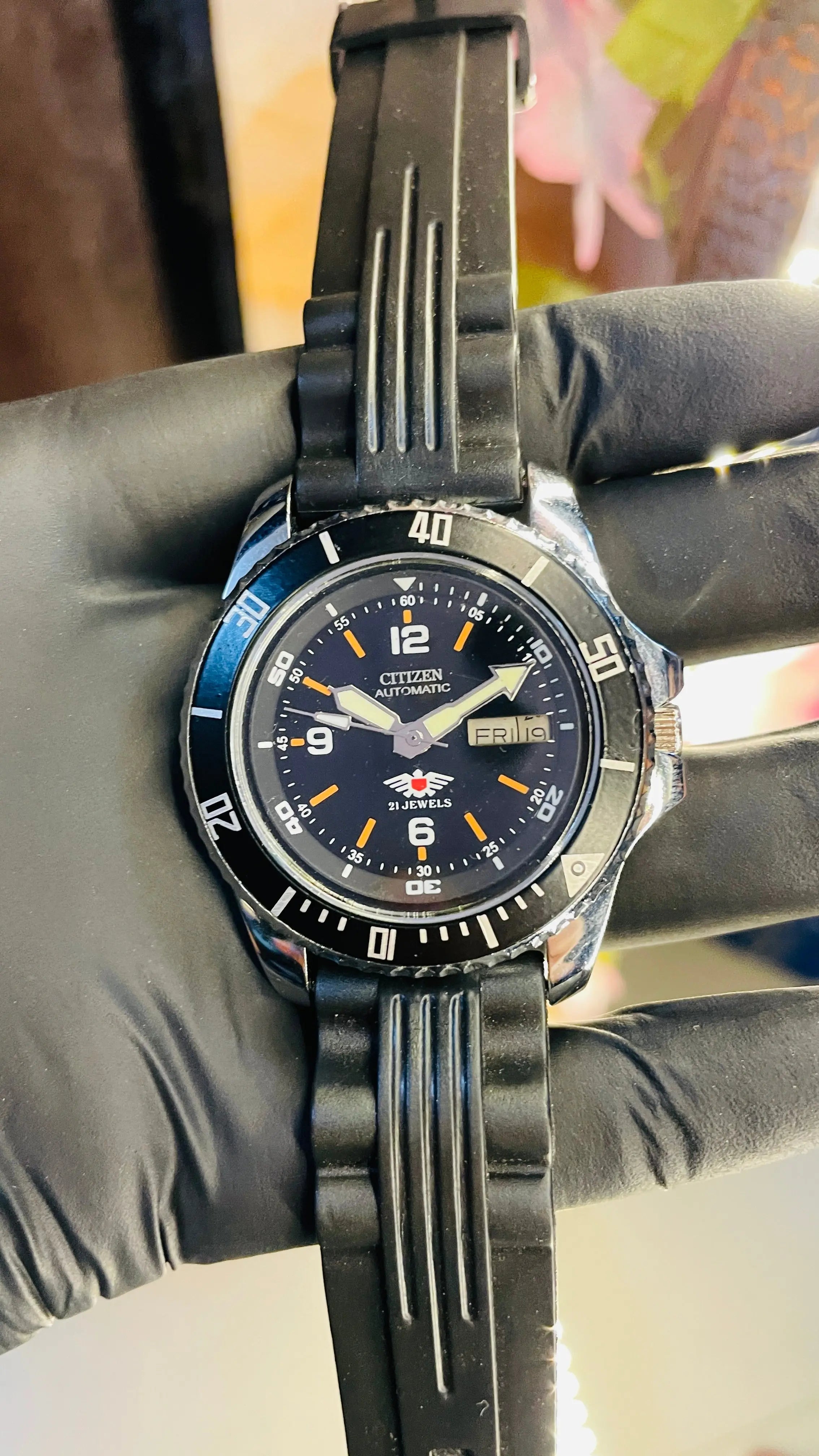 Citizen 8200 Sports Automatic Watch – Vintage Refurbished | Japan-Made Men’s Classic National Watches