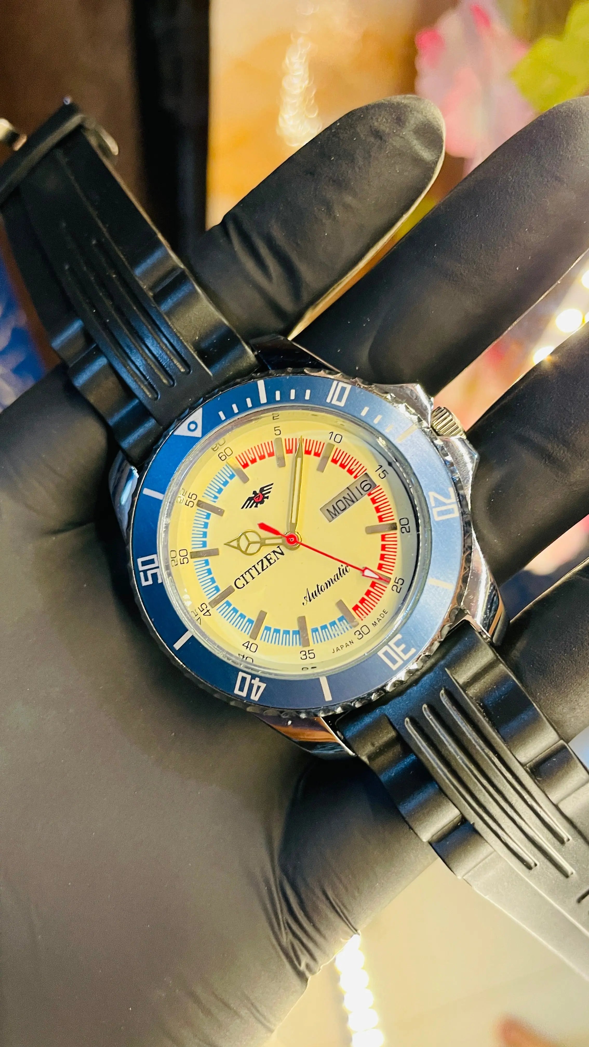 Citizen 8200 Sports Automatic Watch – Vintage Refurbished | Japan-Made Men’s Classic National Watches