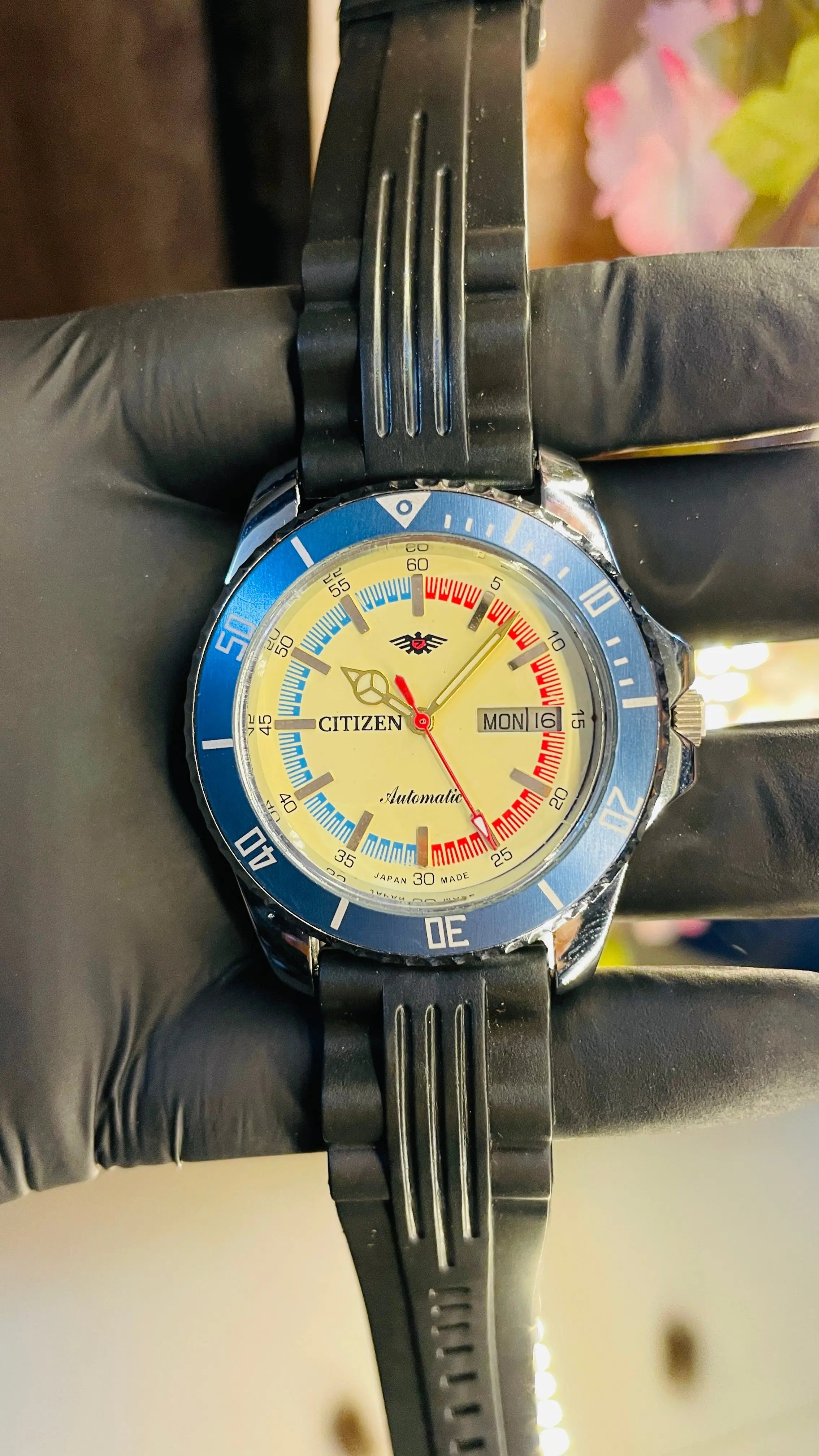 Citizen 8200 Sports Automatic Watch – Vintage Refurbished | Japan-Made Men’s Classic National Watches