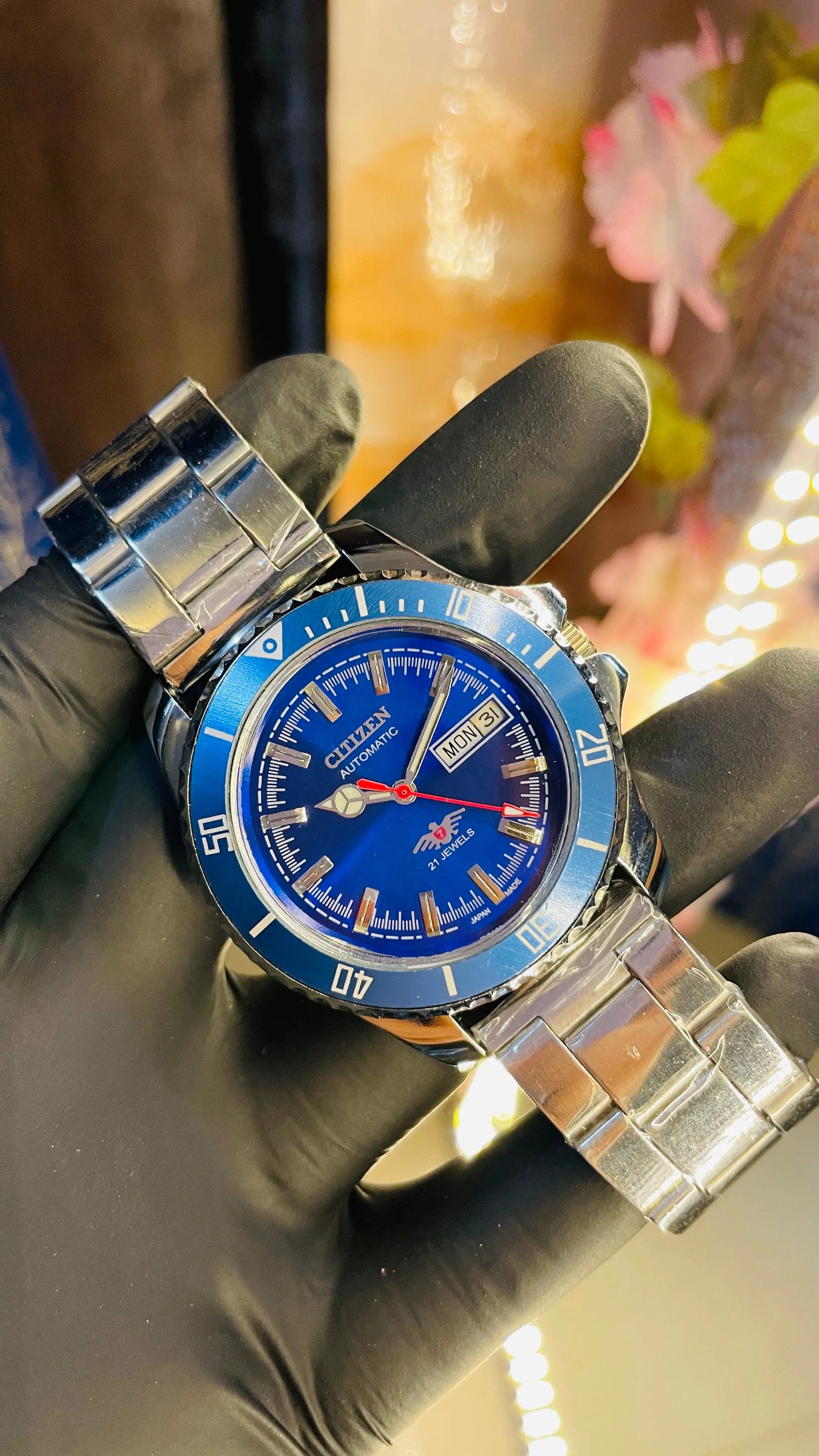 Citizen 8200 Sports Automatic Watch – Vintage Refurbished | Japan-Made Men’s Classic National Watches