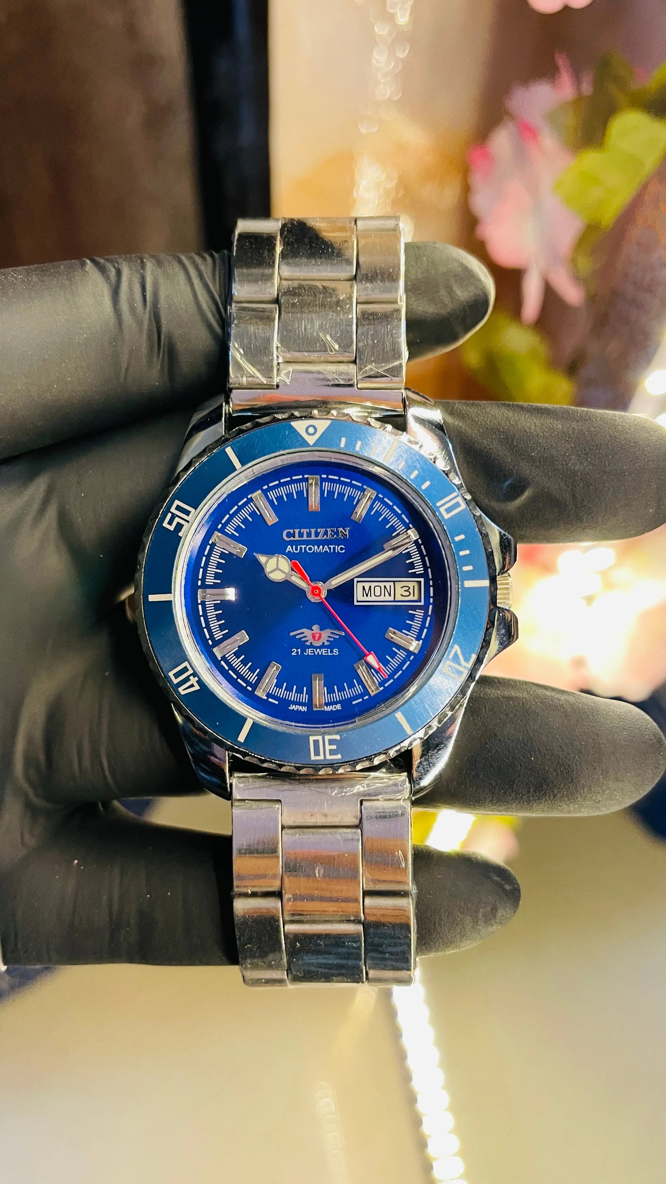 Citizen 8200 Sports Automatic Watch – Vintage Refurbished | Japan-Made Men’s Classic National Watches