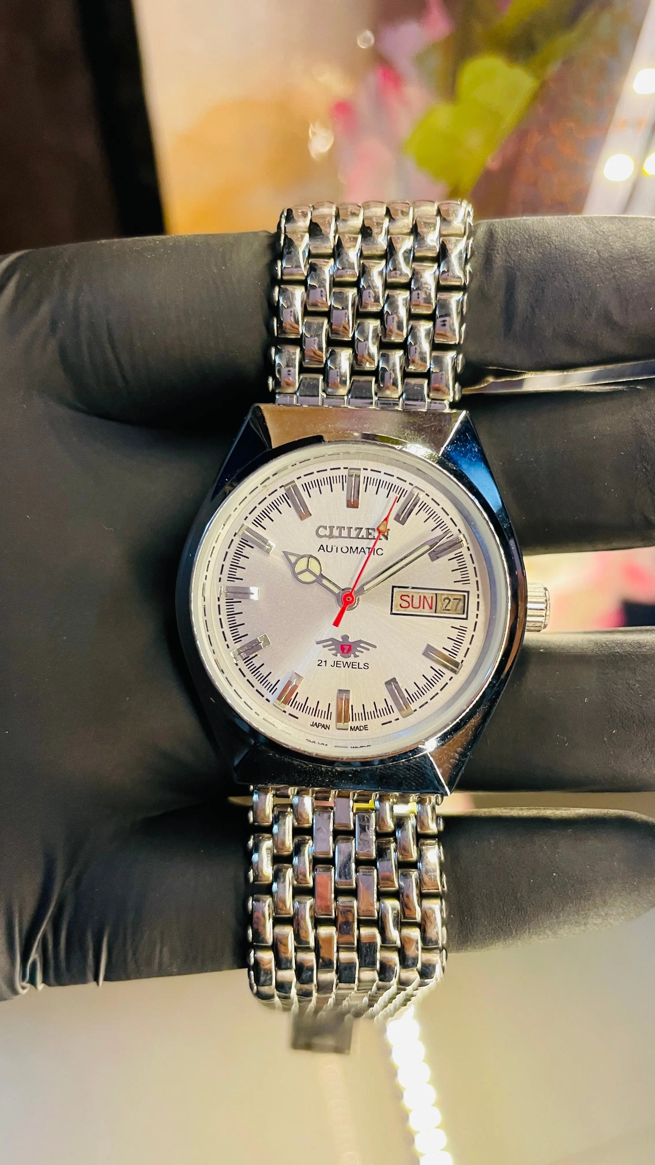 Citizen Automatic Vintage Watch – 8200 Movement | Refurbished Japan-Made Classic National Watches