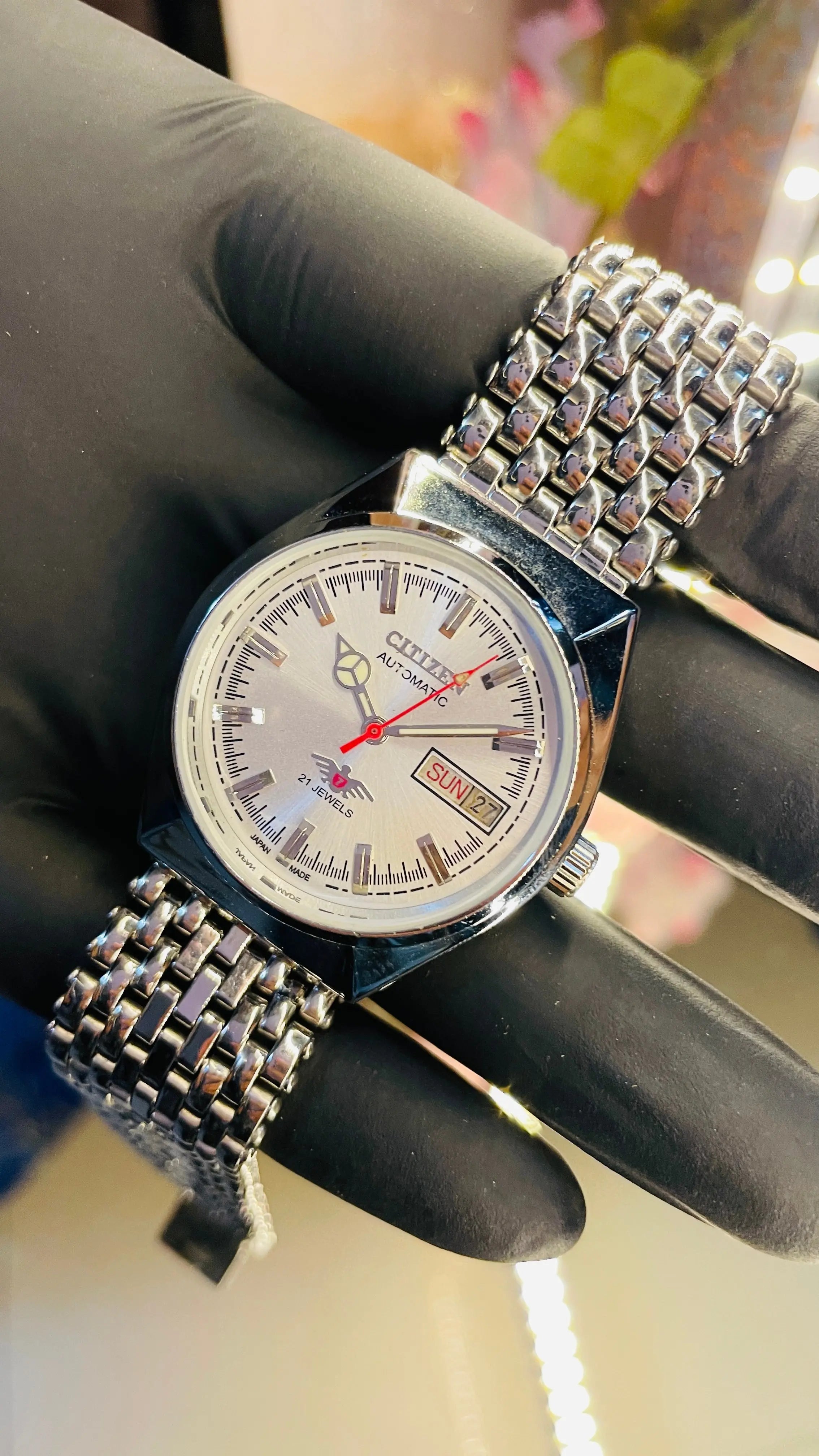 Citizen Automatic Vintage Watch – 8200 Movement | Refurbished Japan-Made Classic National Watches