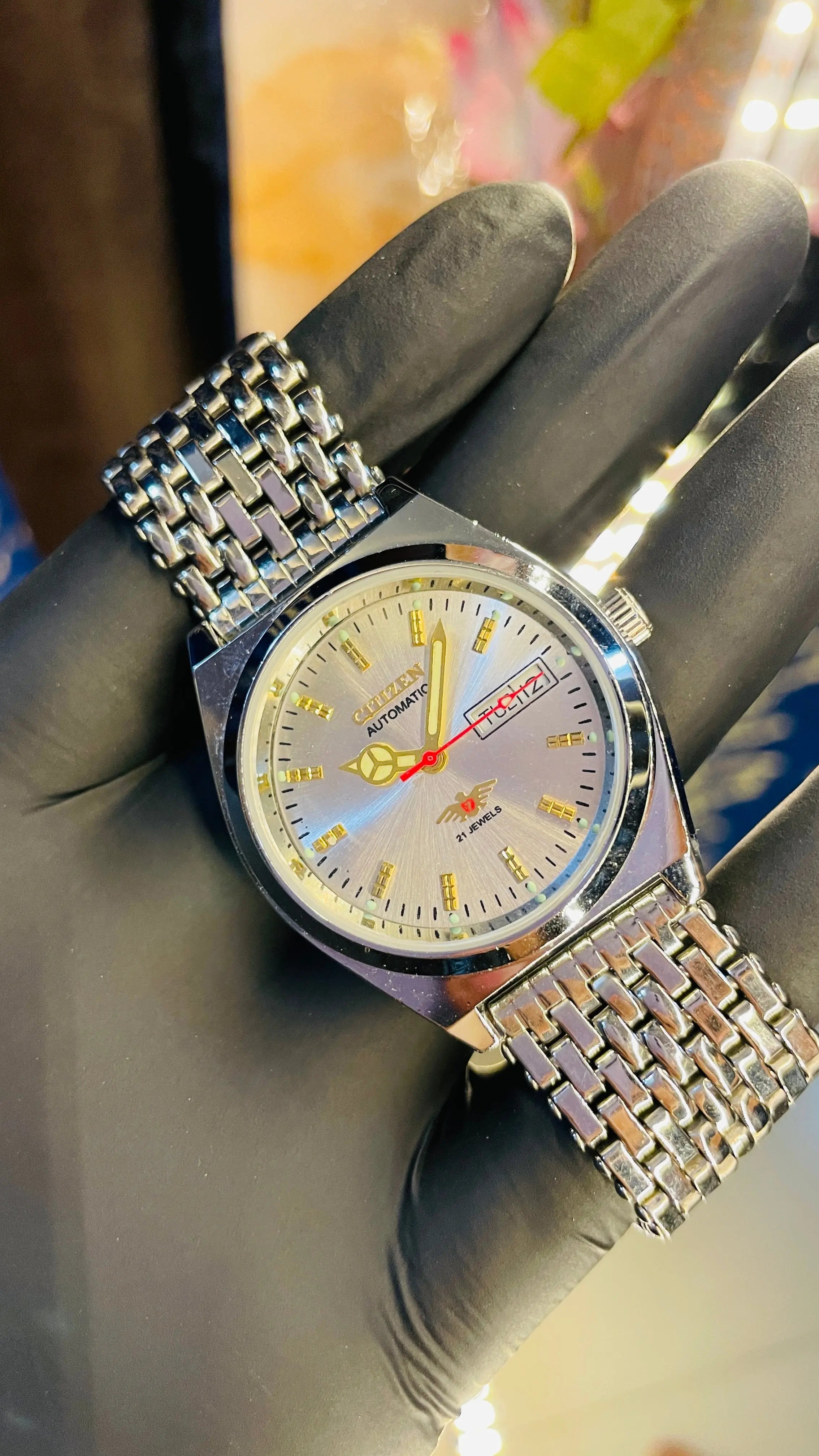 Citizen Automatic Vintage Watch – 8200 Movement | Refurbished Japan-Made Classic National Watches