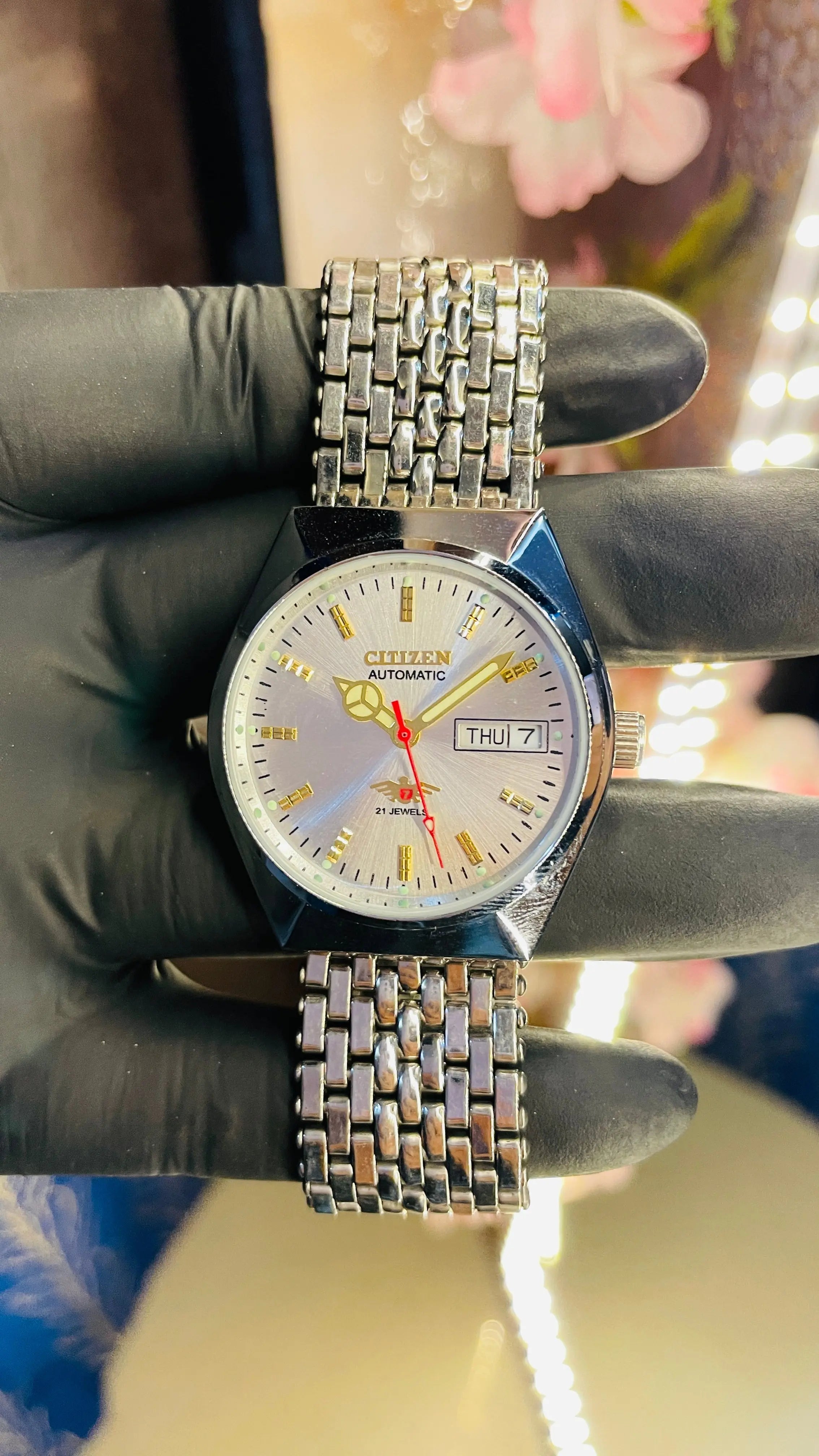 Citizen Automatic Vintage Watch – 8200 Movement | Refurbished Japan-Made Classic National Watches