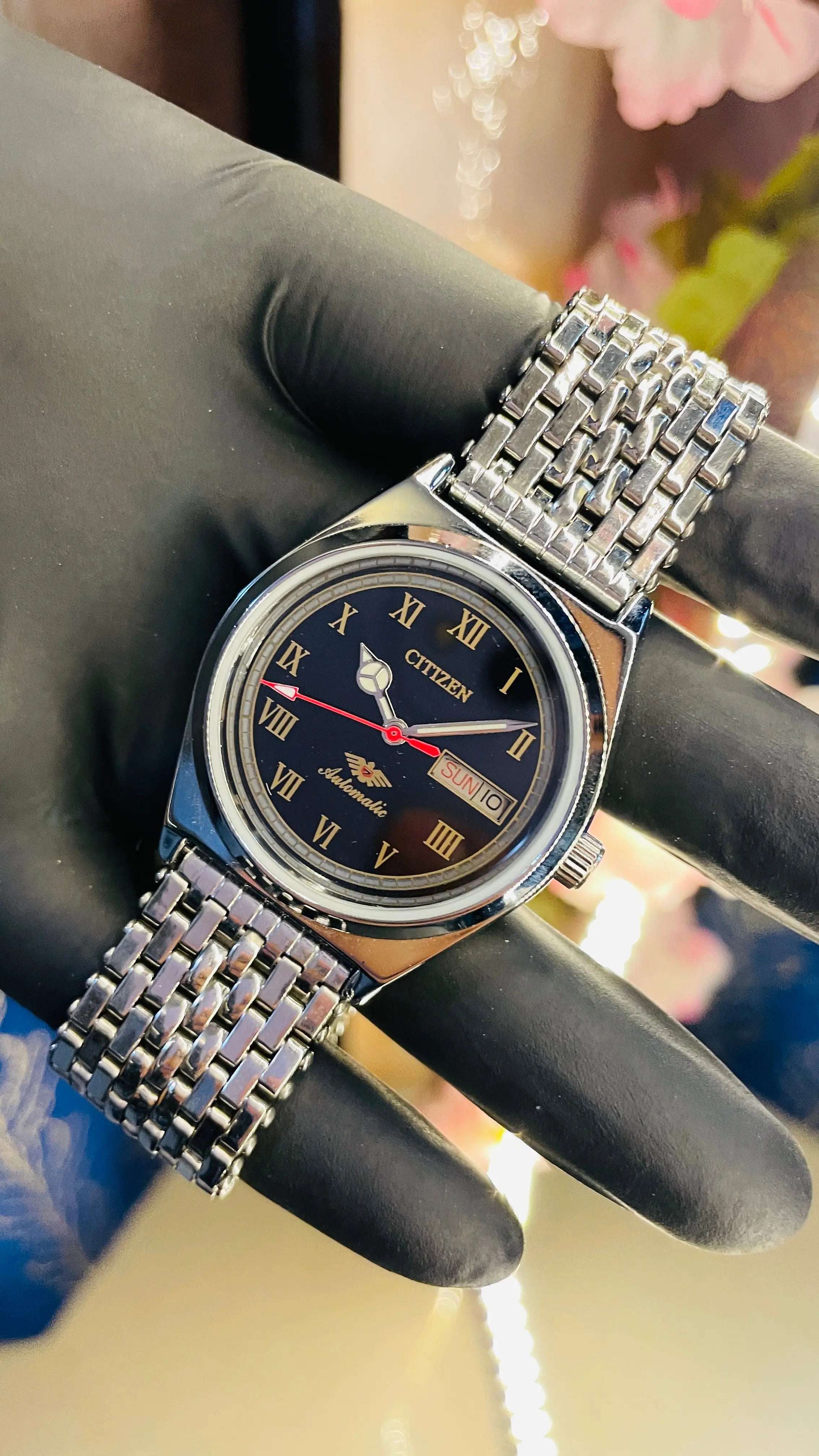Citizen Automatic Vintage Watch – 8200 Movement | Refurbished Japan-Made Classic National Watches